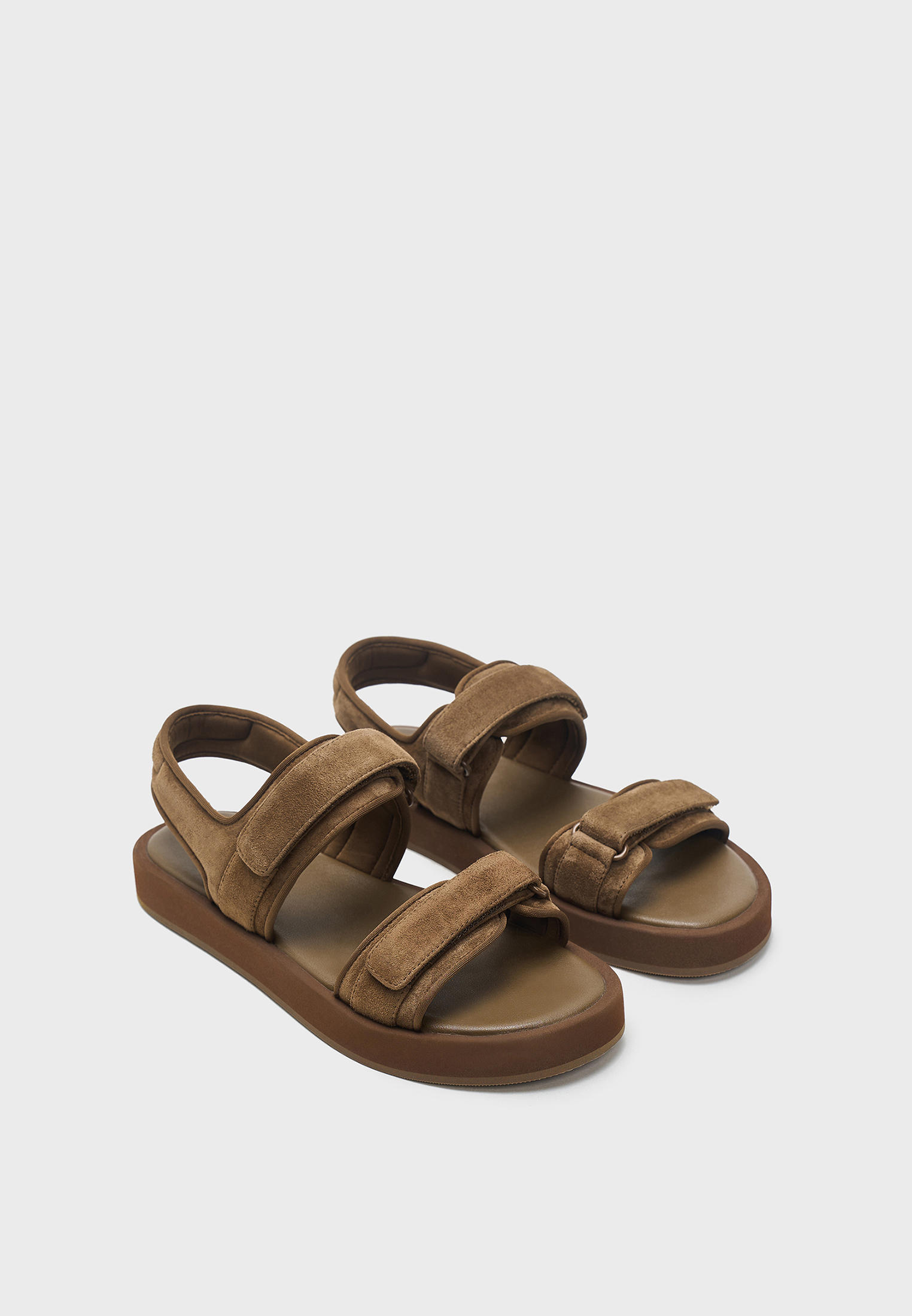 Сандалии 12 STOREEZ, цвет: коричневый, MP002XW0XDK6 — купить