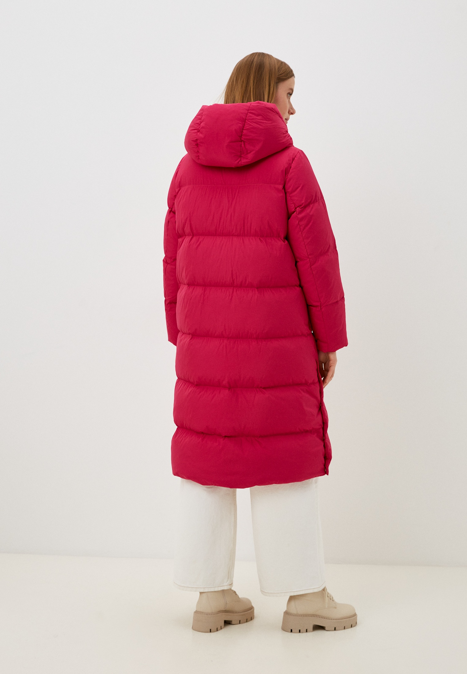 Купить Пуховик Женский Цвета Фуксии