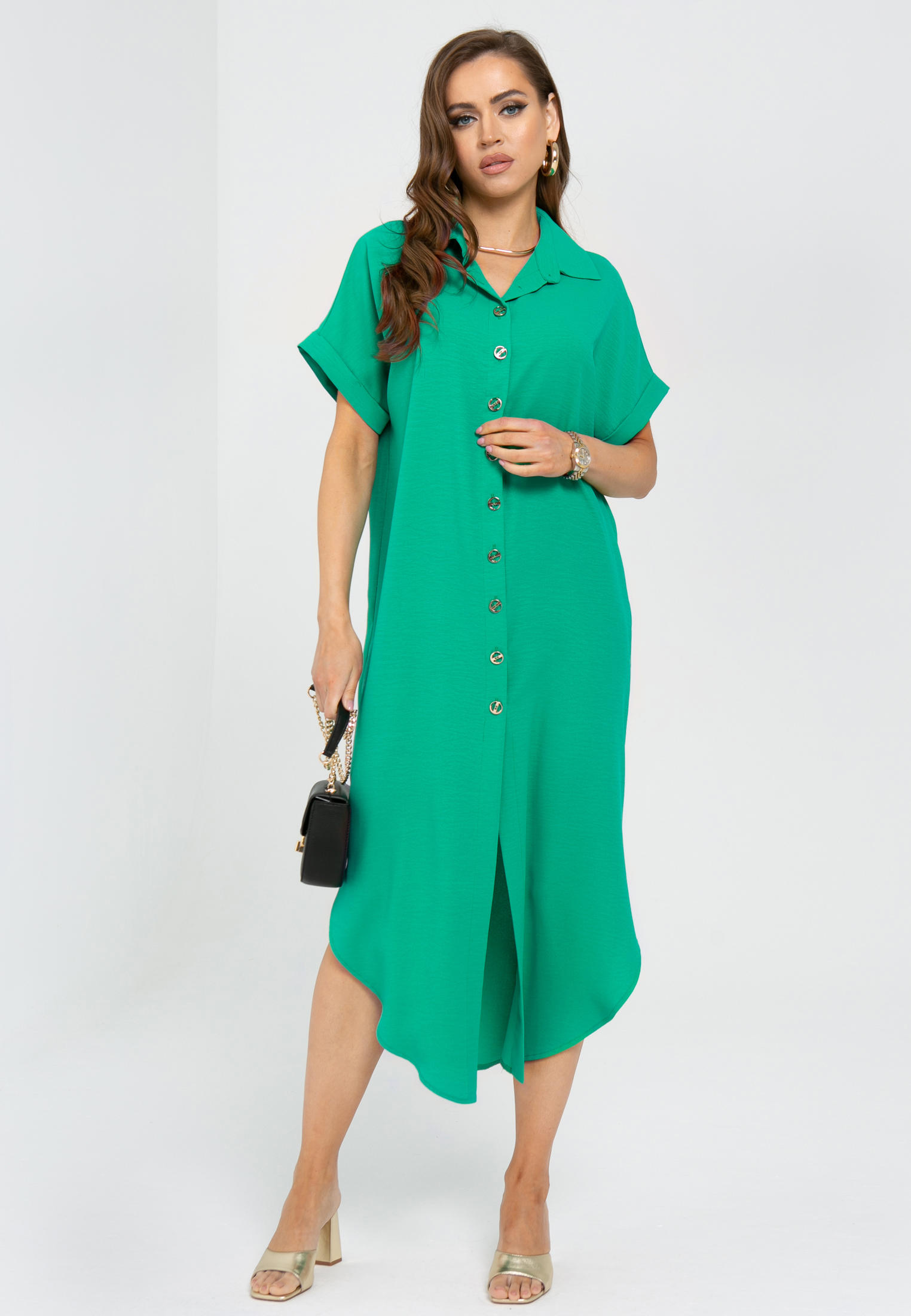 Платье Gold Chic Chili, цвет: зеленый, MP002XW0YJXT — купить в интернет ...