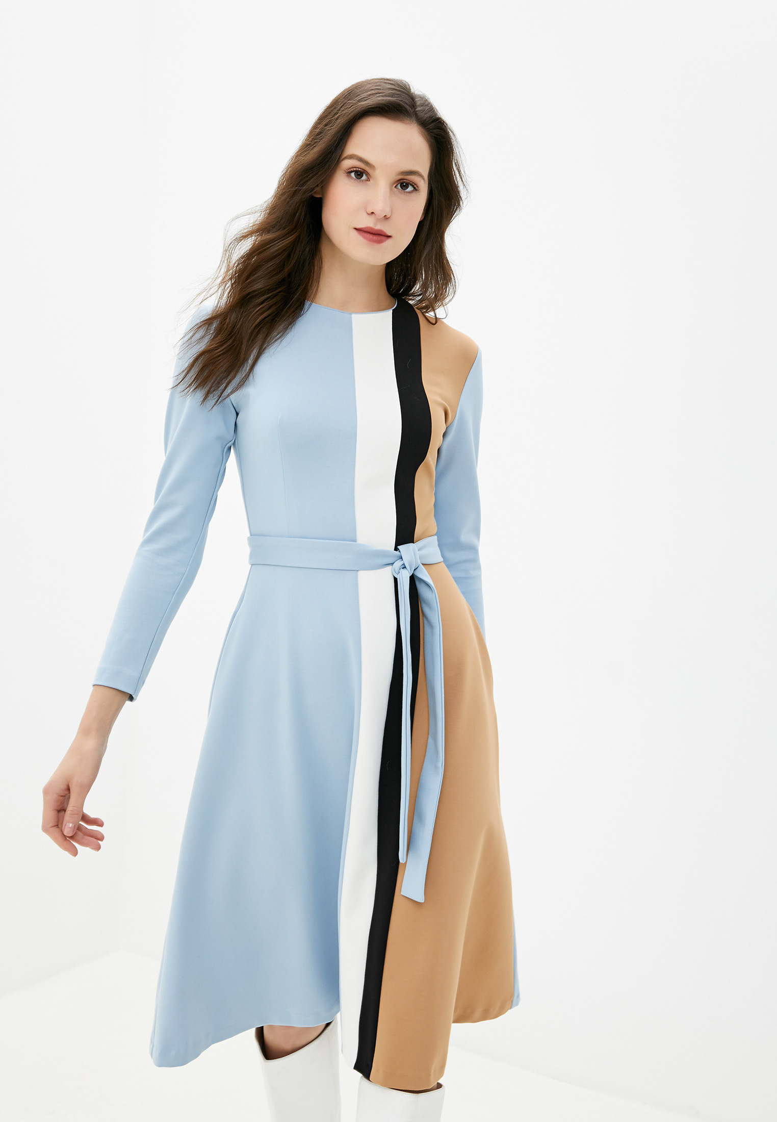 Платье Lorani, цвет: голубой, MP002XW1215J — купить в интернет-магазине ...