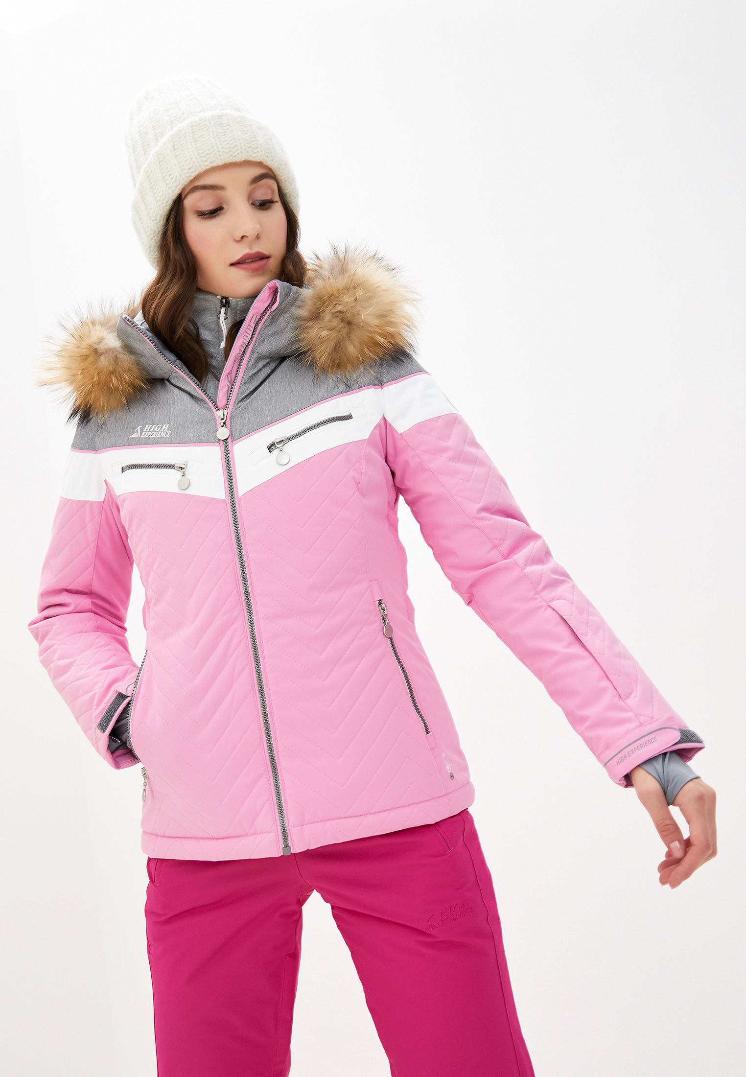 Женская куртка BRUNOTTI горнолыжная розовая