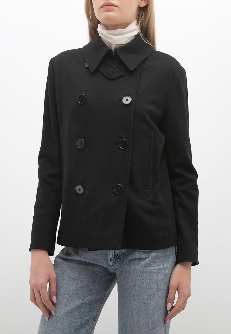 Полупальто Ralph Lauren Resale, цвет черный, MP002XW125IT — купить в интернетмагазине Lamoda