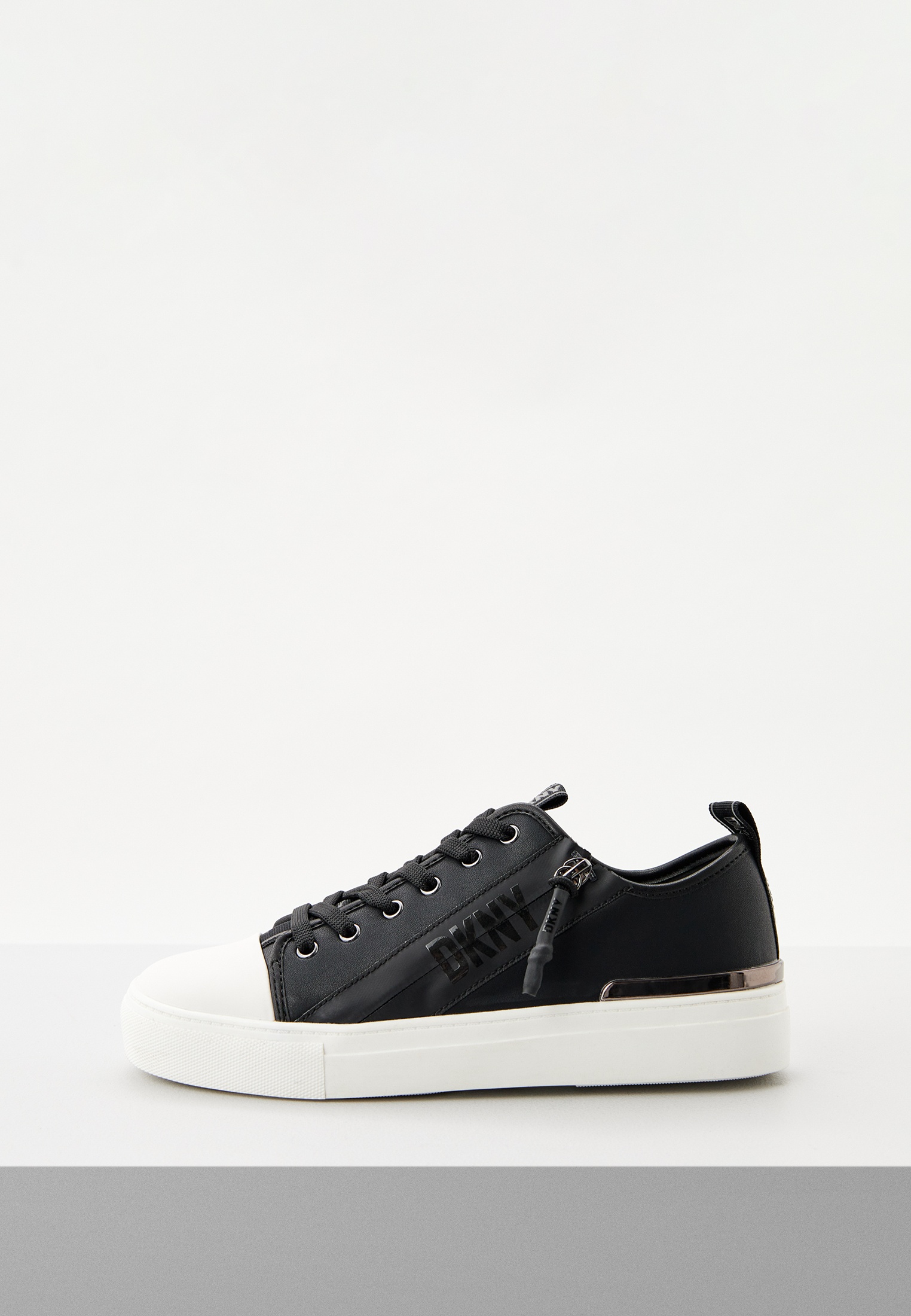 Кеды DKNY, цвет: черный, MP002XW128QV — купить в интернет-магазине Lamoda