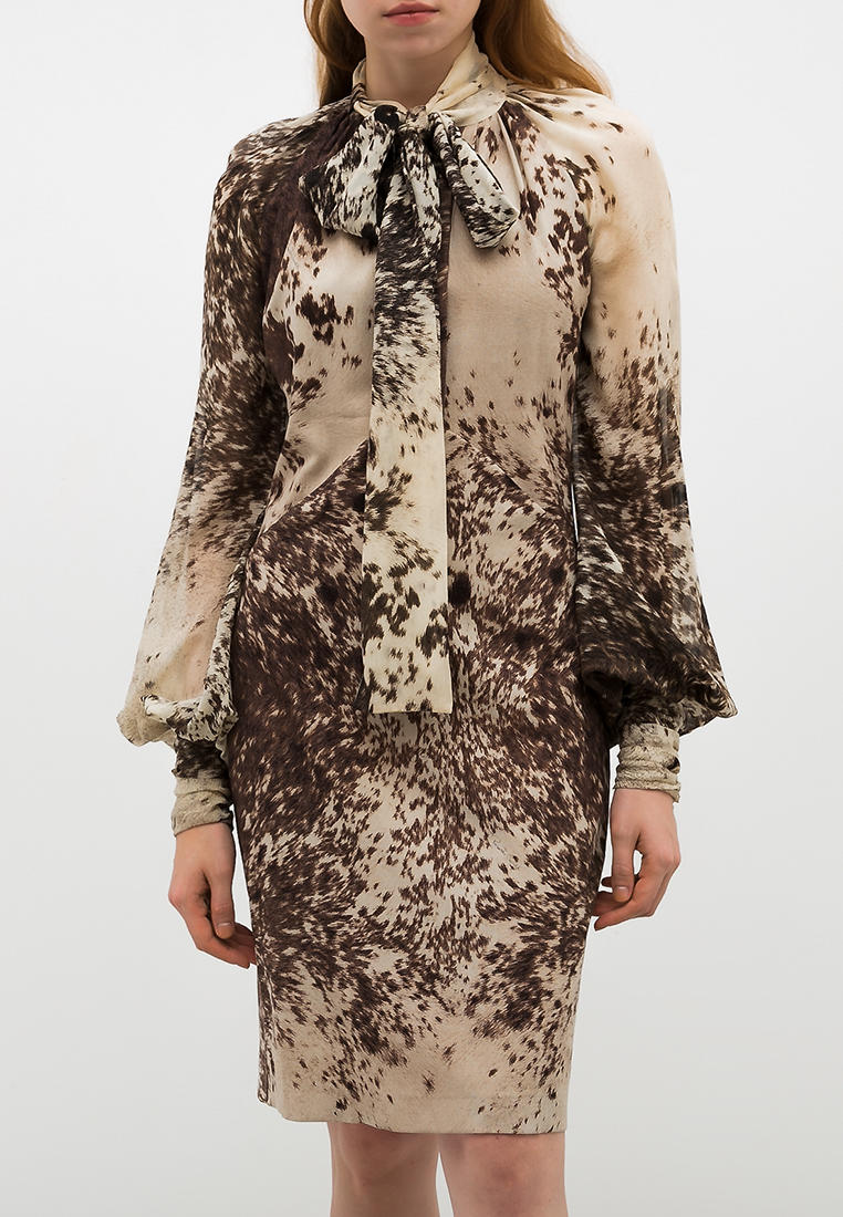 Платье Roberto Cavalli Resale, цвет: бежевый, MP002XW13GOV — купить в ...