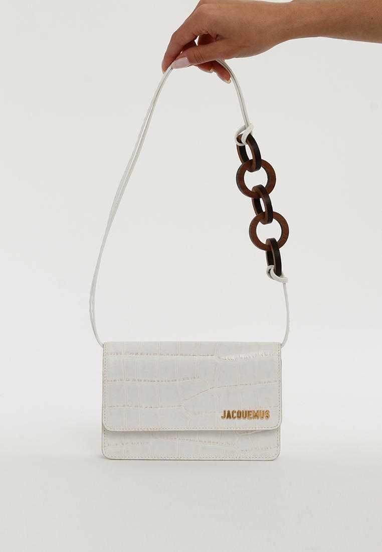 Сумка Jacquemus Resale Le Riviera, цвет белый, MP002XW145WM — купить в