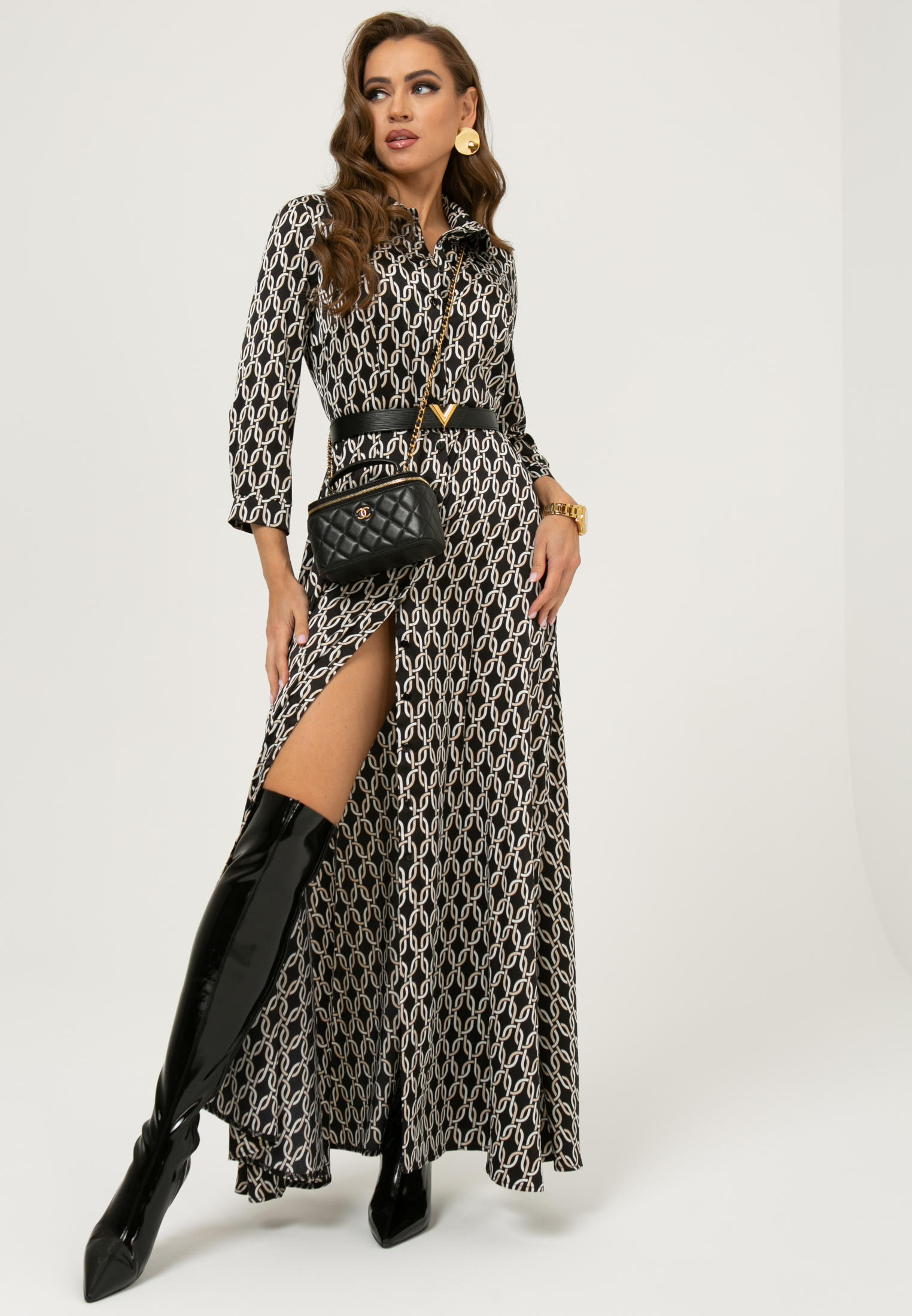 Платье Gold Chic Chili, цвет: серый, MP002XW1461B — купить в интернет ...