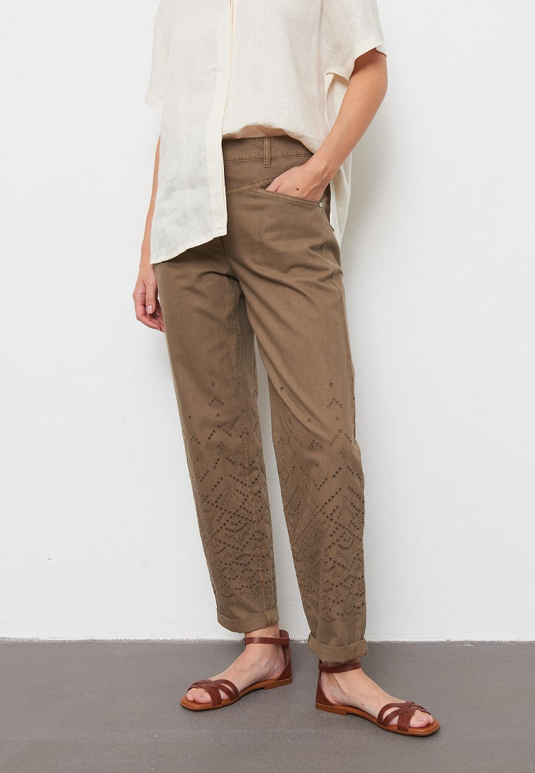 Джинсы Gerry Weber, цвет: хаки, MP002XW1485S — купить в интернет ...
