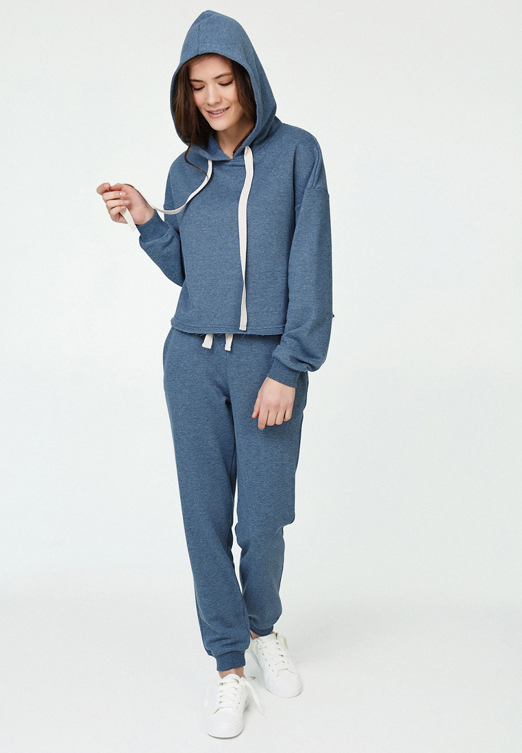 голубой костюм из футера. Fly костюм спортивный. костюм из футера женский. спортивный костюм из футера женский. спортивная одежда fly.