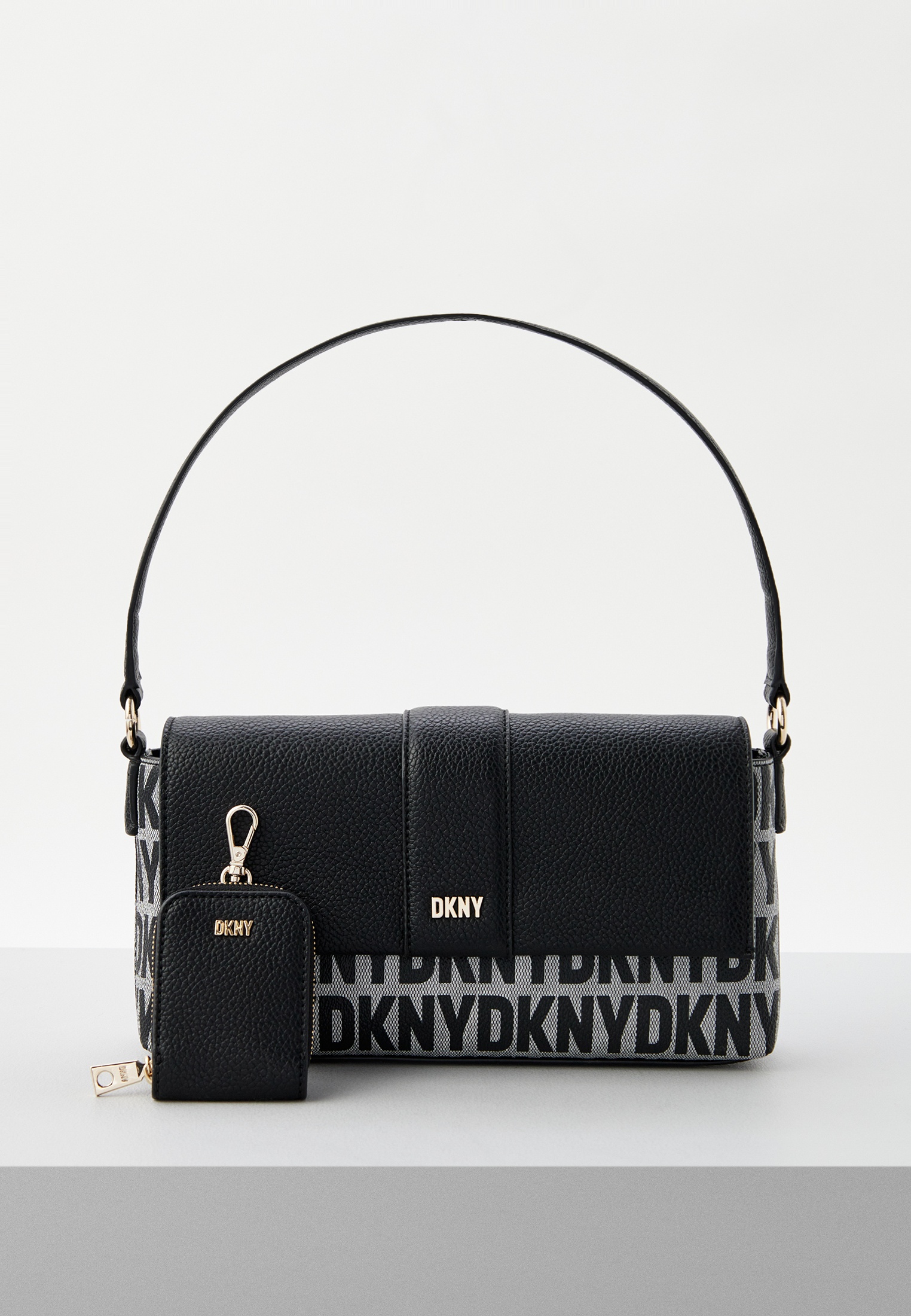 Сумка и кошелек DKNY, цвет: серый, MP002XW14NW8 — купить в интернет ...