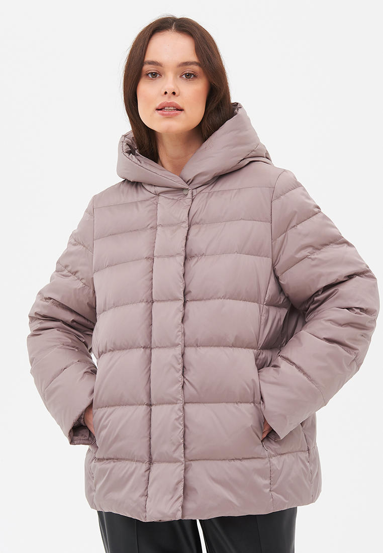 Пуховик Gerry Weber, цвет: бежевый, MP002XW14QPB — купить в интернет ...