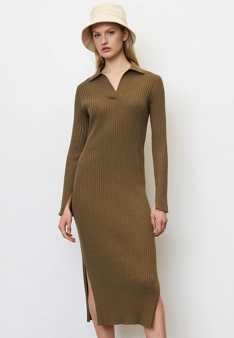 Платье Marc O'Polo, цвет: хаки, MP002XW14SVC — купить в интернет ...