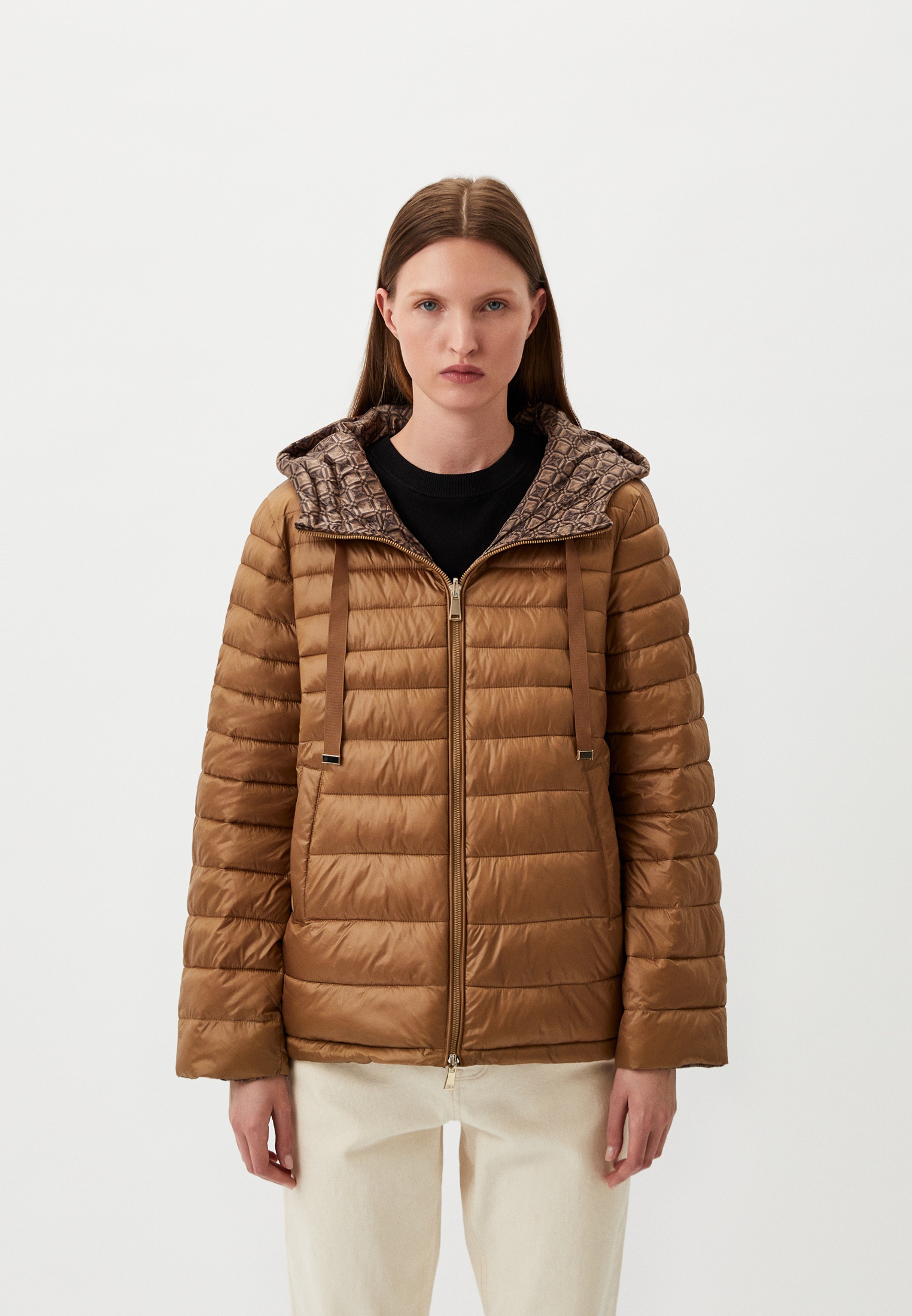 Куртка утепленная Orsa Couture, цвет: коричневый, MP002XW14UPX — купить ...