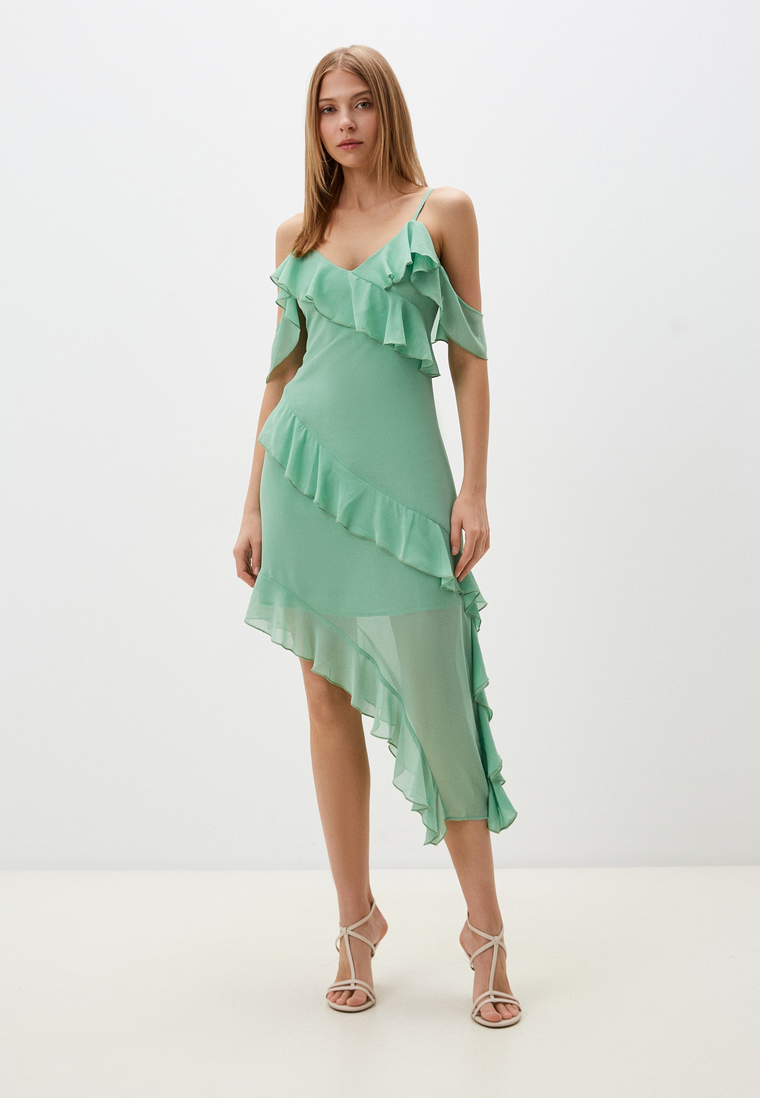 Платье Zarina Exclusive online, цвет: зеленый, MP002XW14WFV — купить в ...