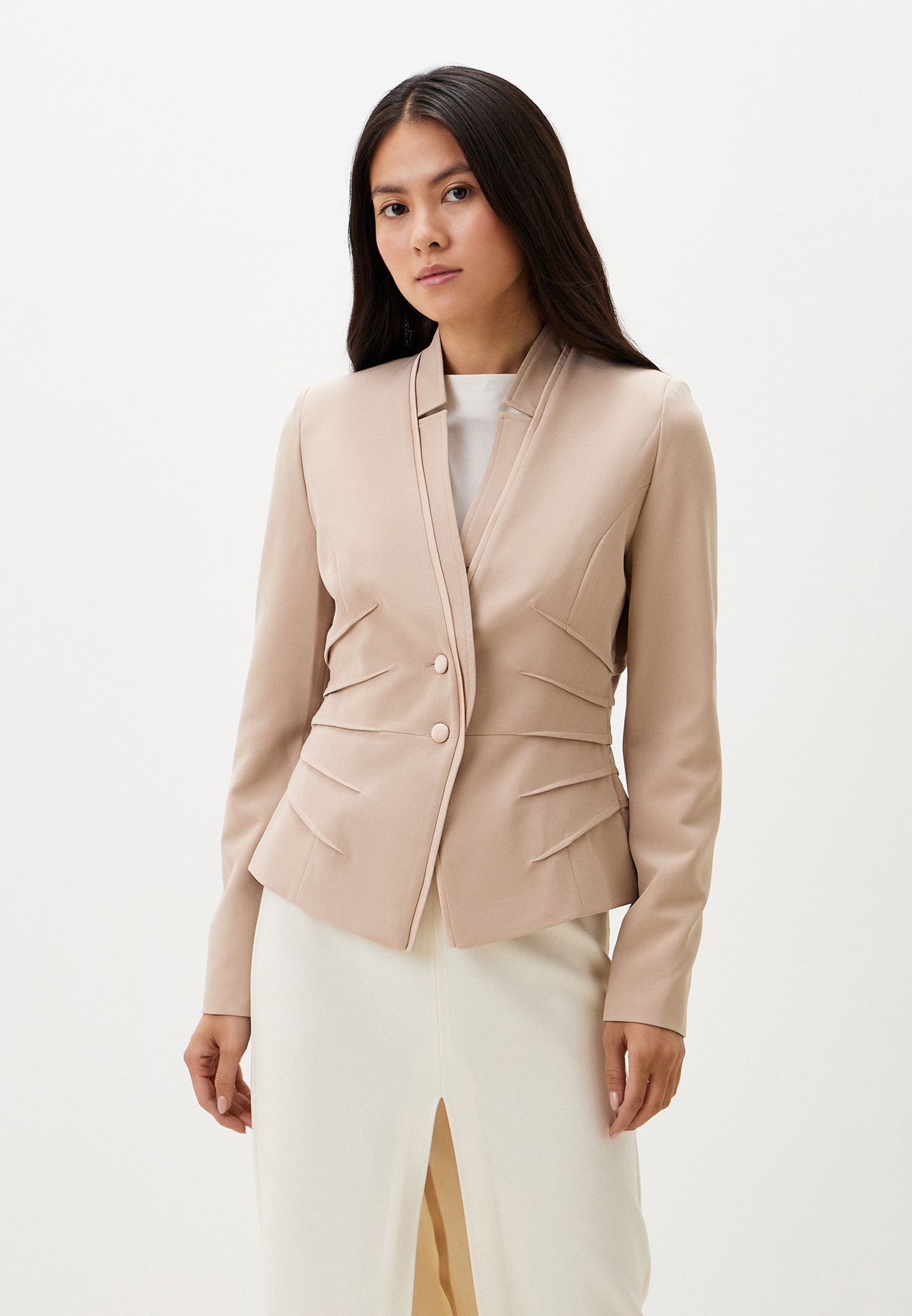 Жакет Camart, цвет: бежевый, MP002XW14WPP — купить в интернет-магазине ...