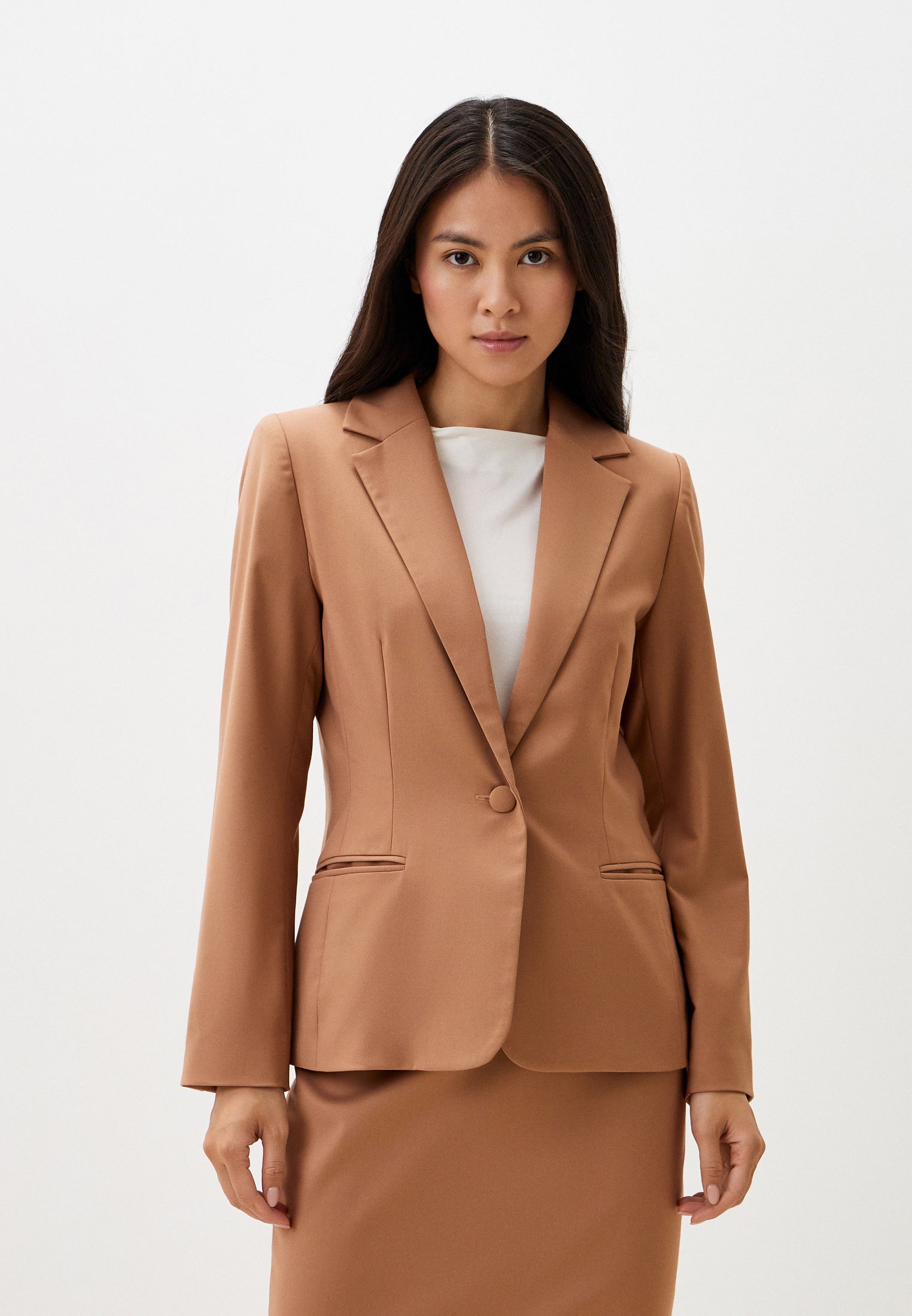 Жакет Camart, цвет: коричневый, MP002XW14WQN — купить в интернет ...