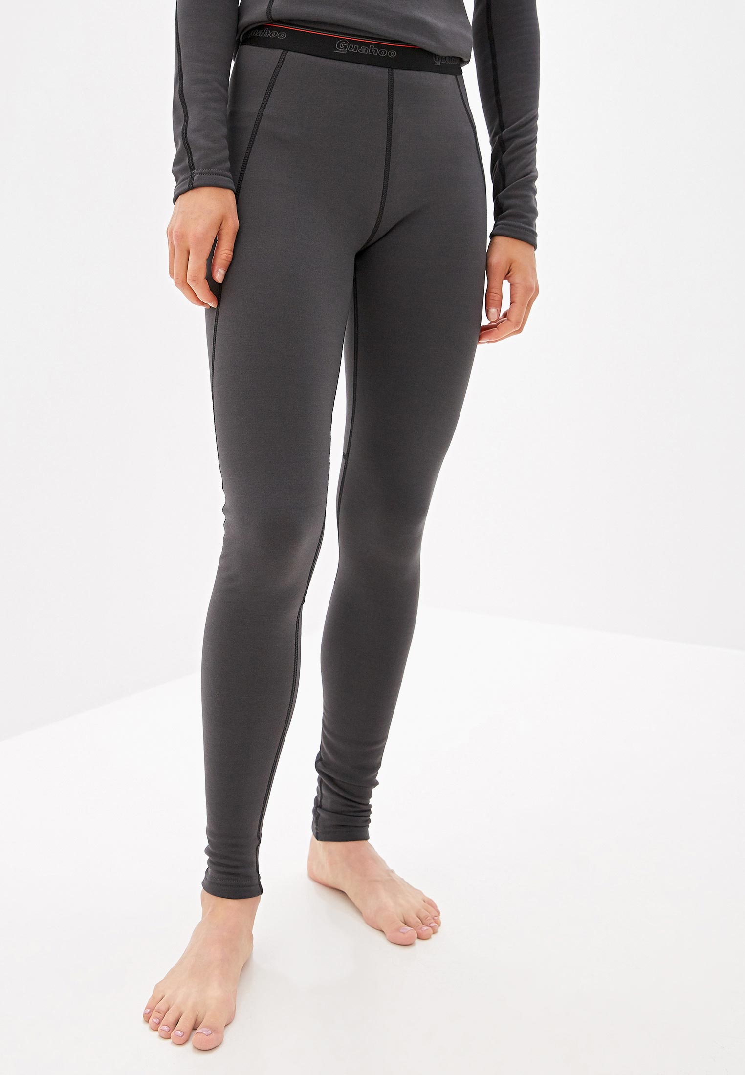 Термобелье низ Guahoo, цвет: серый, MP002XW1511Q — купить в интернет ...