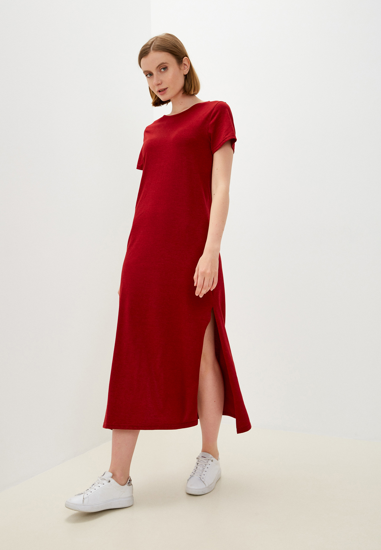 Платье HappyFox, цвет: бордовый, MP002XW15MCQ — купить в интернет ...