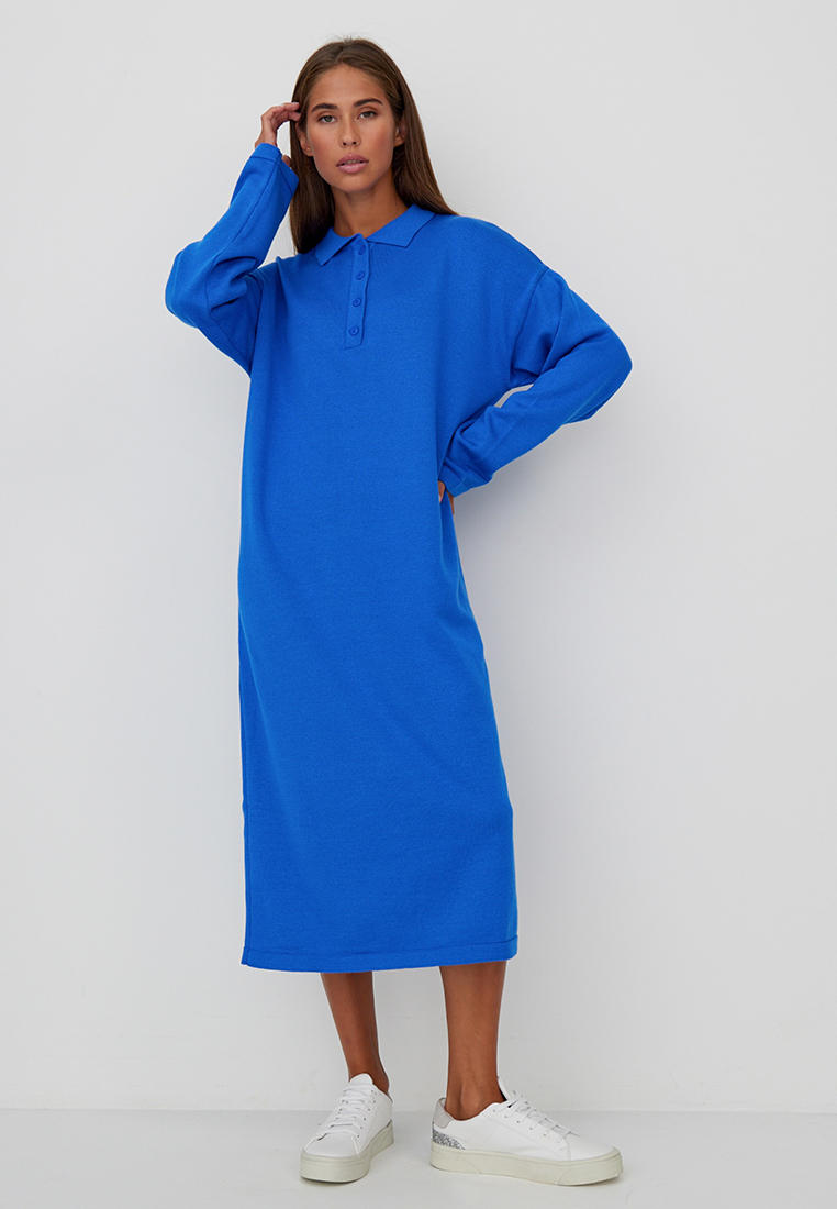 Платье Kivi Clothing, цвет: синий, MP002XW15VS9 — купить в интернет ...