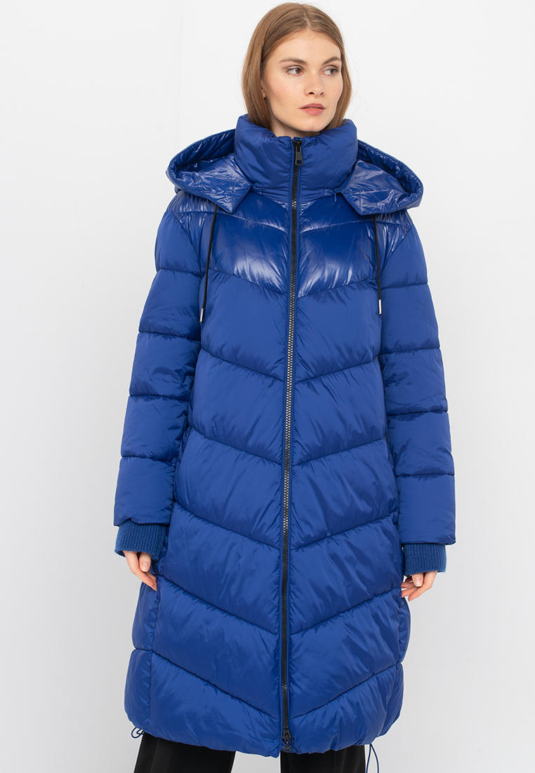 Пуховик Gerry Weber, цвет: синий, MP002XW161ZP — купить в интернет ...