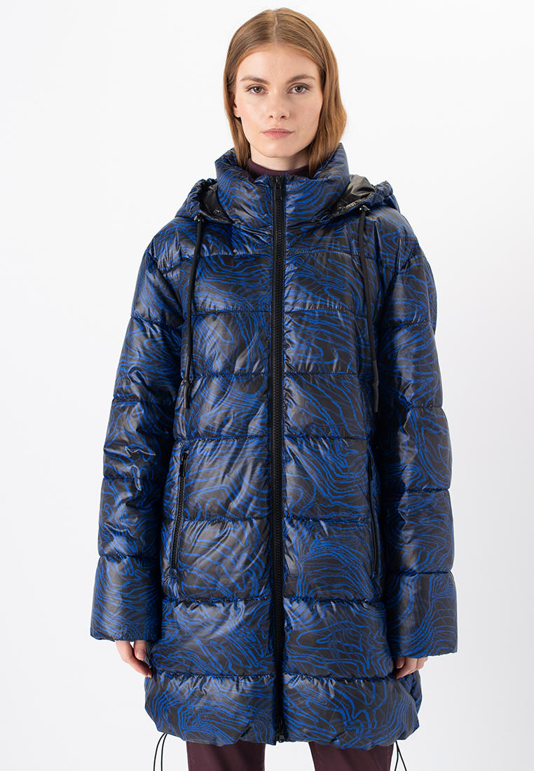 Пуховик Gerry Weber, цвет: синий, MP002XW161ZX — купить в интернет ...