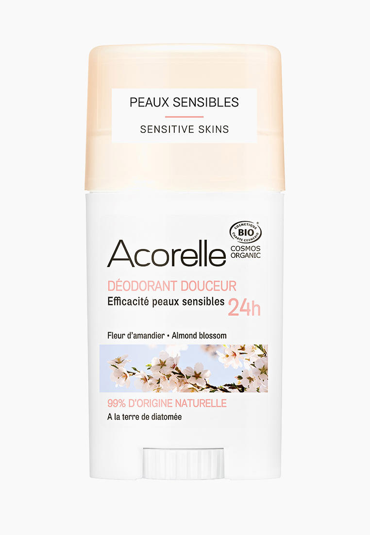 Дезодорант-стик Acorelle для чувствительной кожи, цвет: прозрачный ...