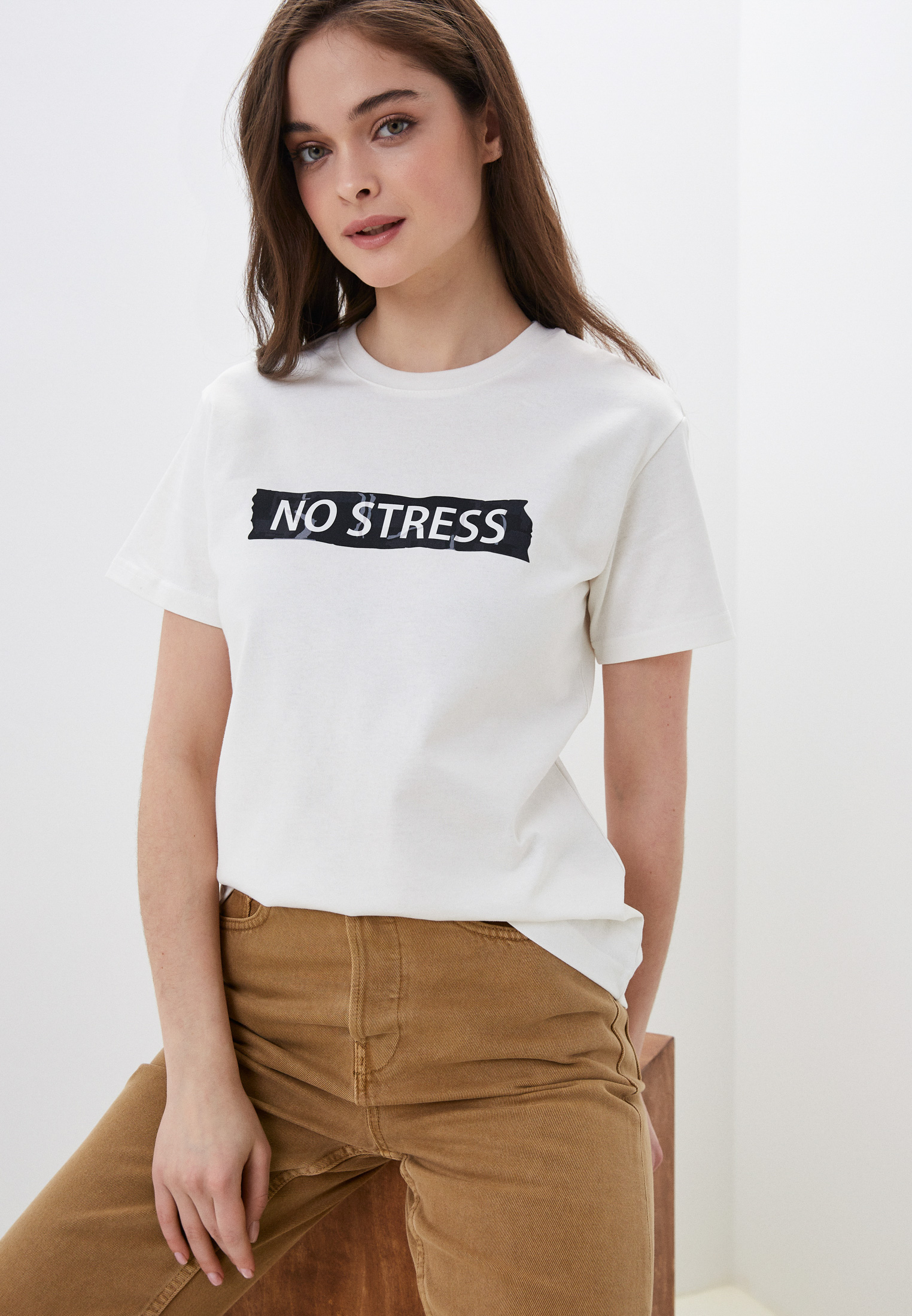 Футболка Belucci, цвет: белый, MP002XW168UC — купить в интернет ...