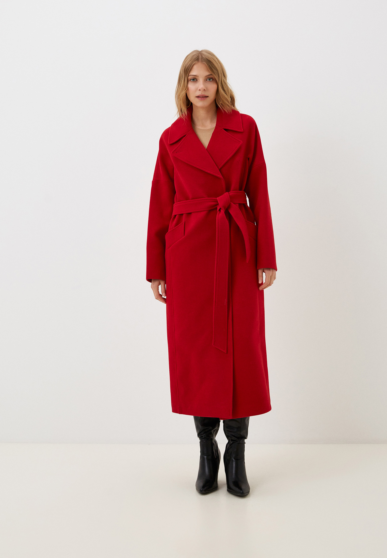 Пальто Meltem Collection, цвет: красный, MP002XW16RCJ — купить в ...