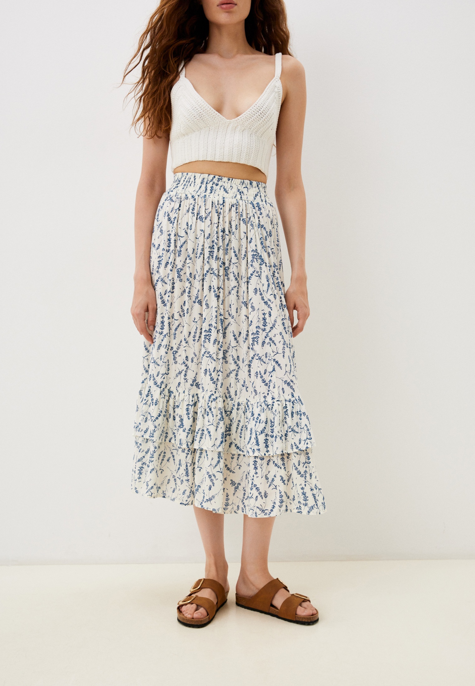 Юбка Colin's Regular Fit Lamoda Exclusive, цвет: белый, MP002XW173I8 ...