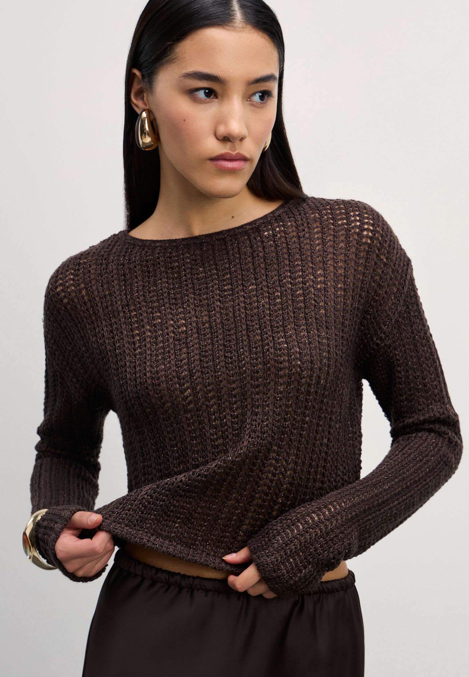 Джемпер Zarina, цвет: коричневый, MP002XW174KZ — купить в интернет ...