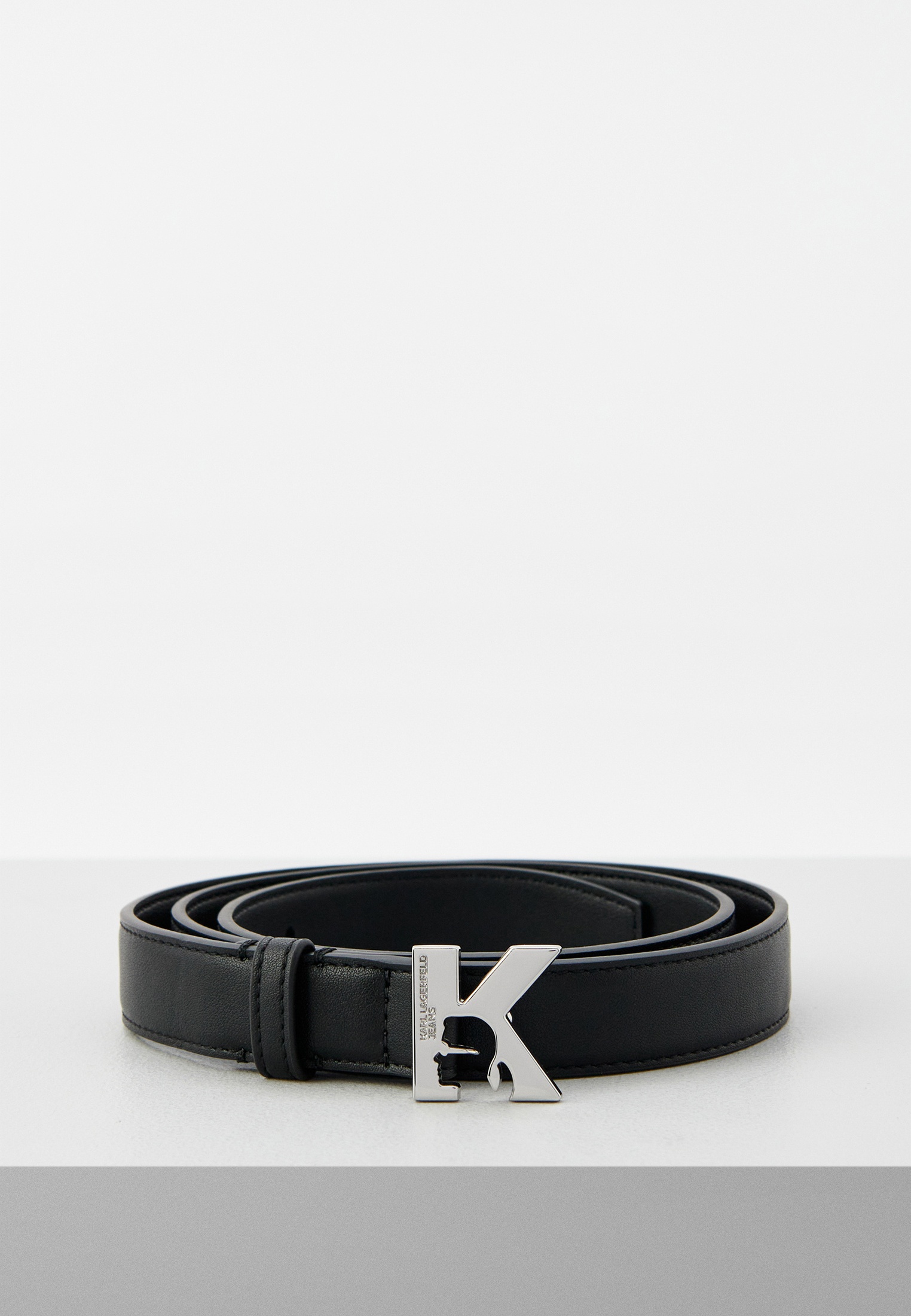 Ремень Karl Lagerfeld Jeans, цвет: черный, MP002XW175PX — купить в ...