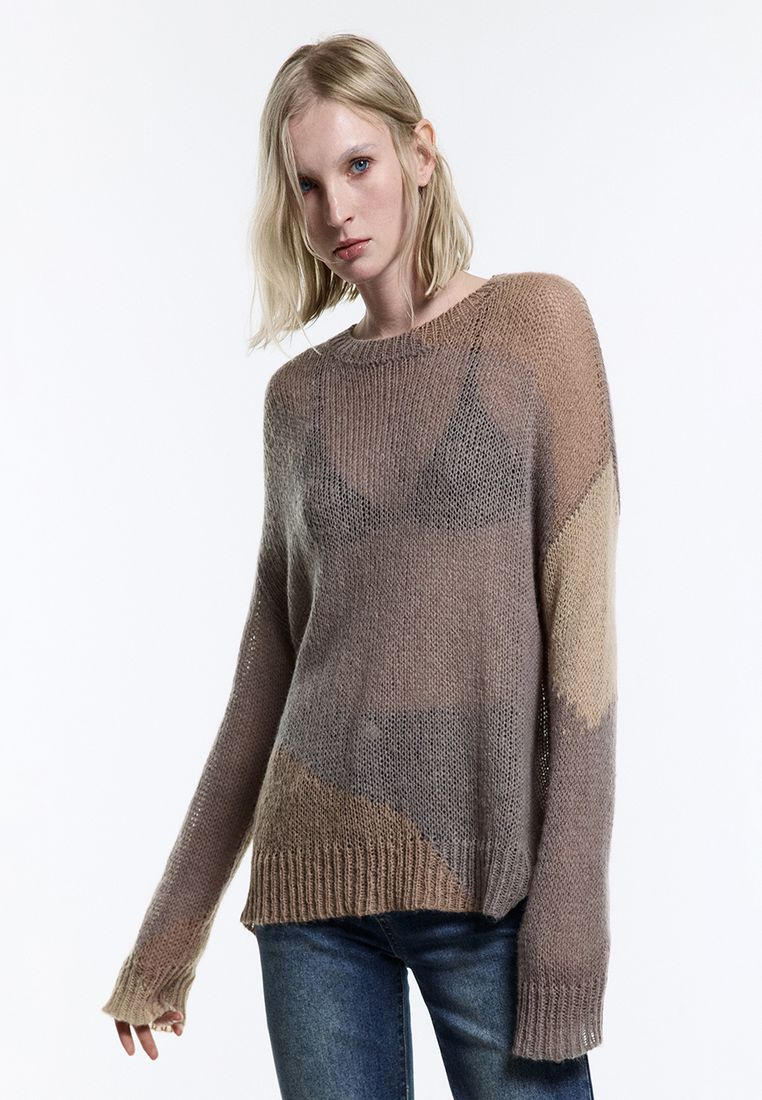 Джемпер Befree Women Rock, цвет: коричневый, MP002XW17756 — купить в ...