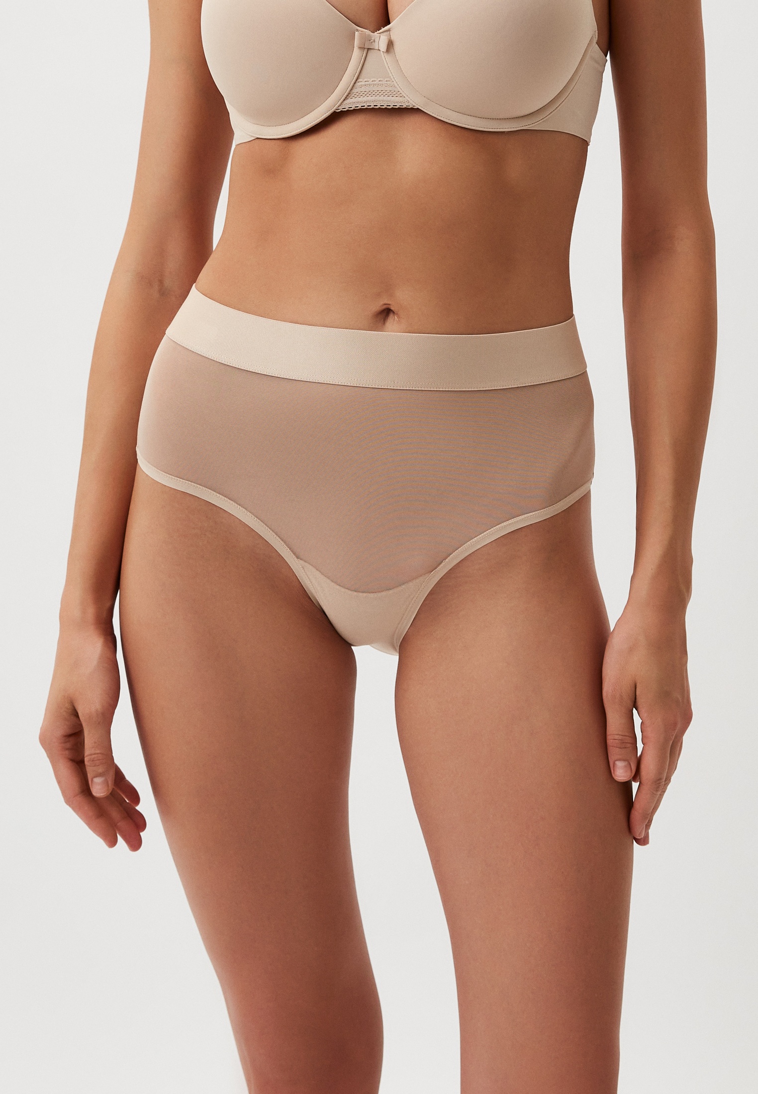 Трусы DKNY Sheers, цвет: бежевый, MP002XW178XE — купить в интернет ...