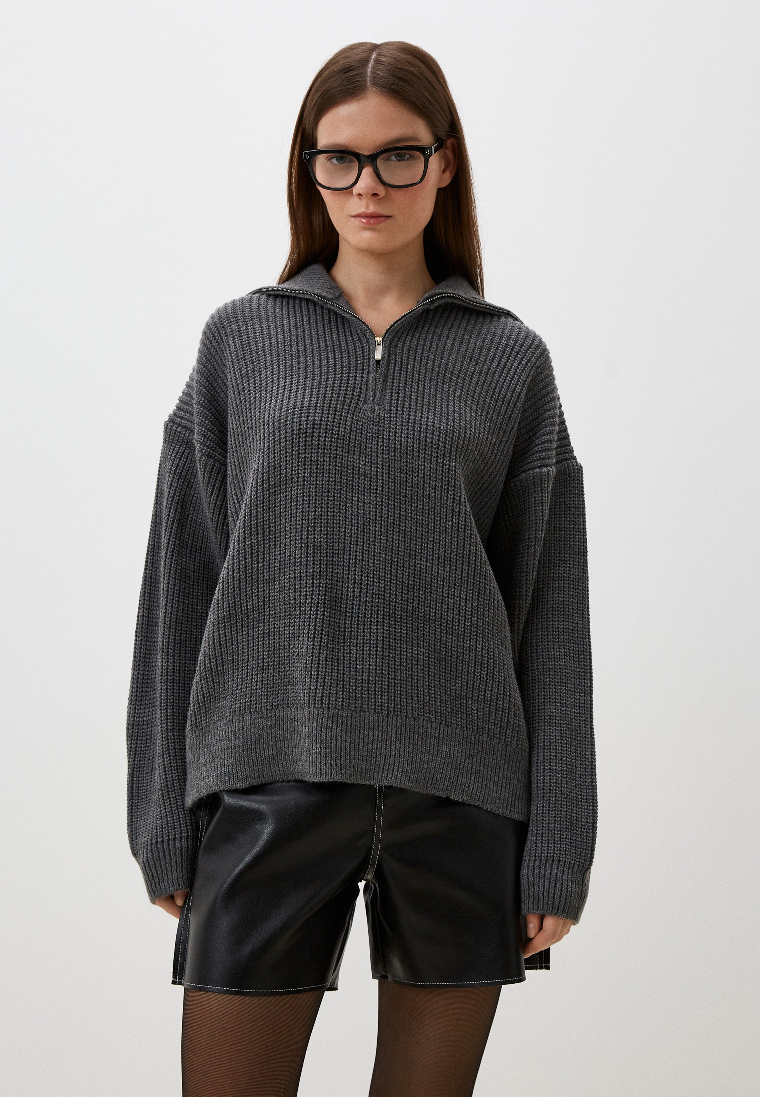 Свитер Befree Women Smart, цвет: серый, MP002XW17BND — купить в ...