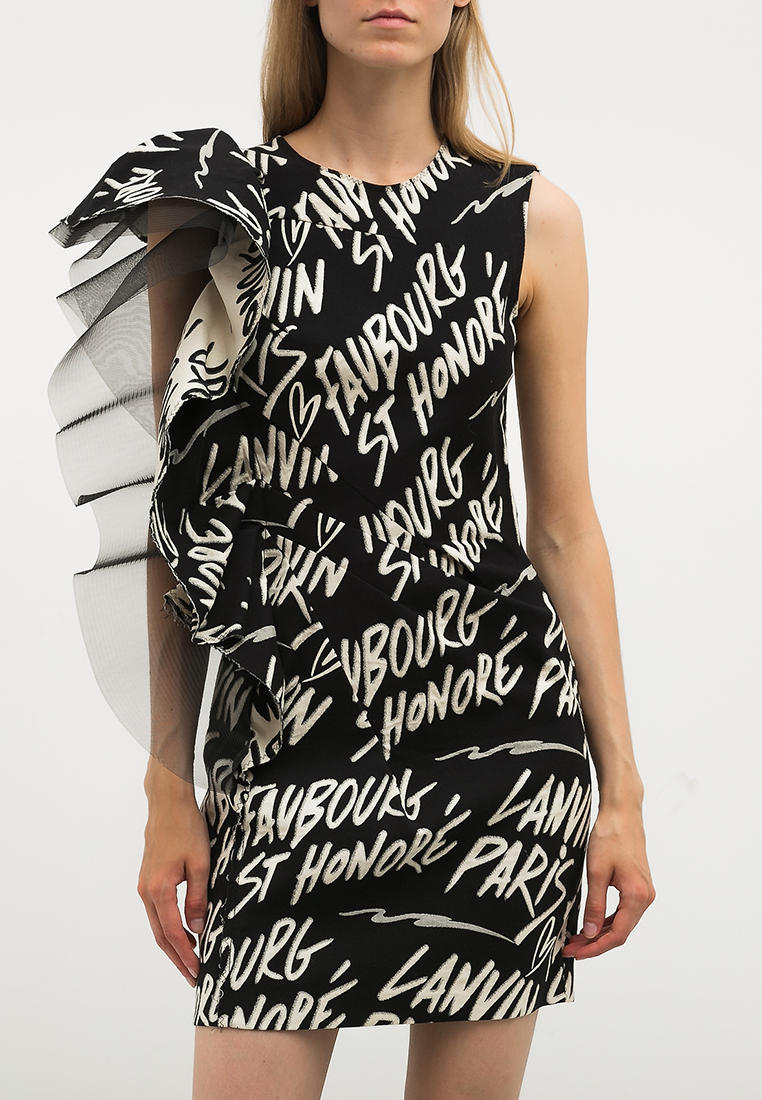 Платье Lanvin Resale, цвет: черный, MP002XW17HT8 — купить в интернет ...