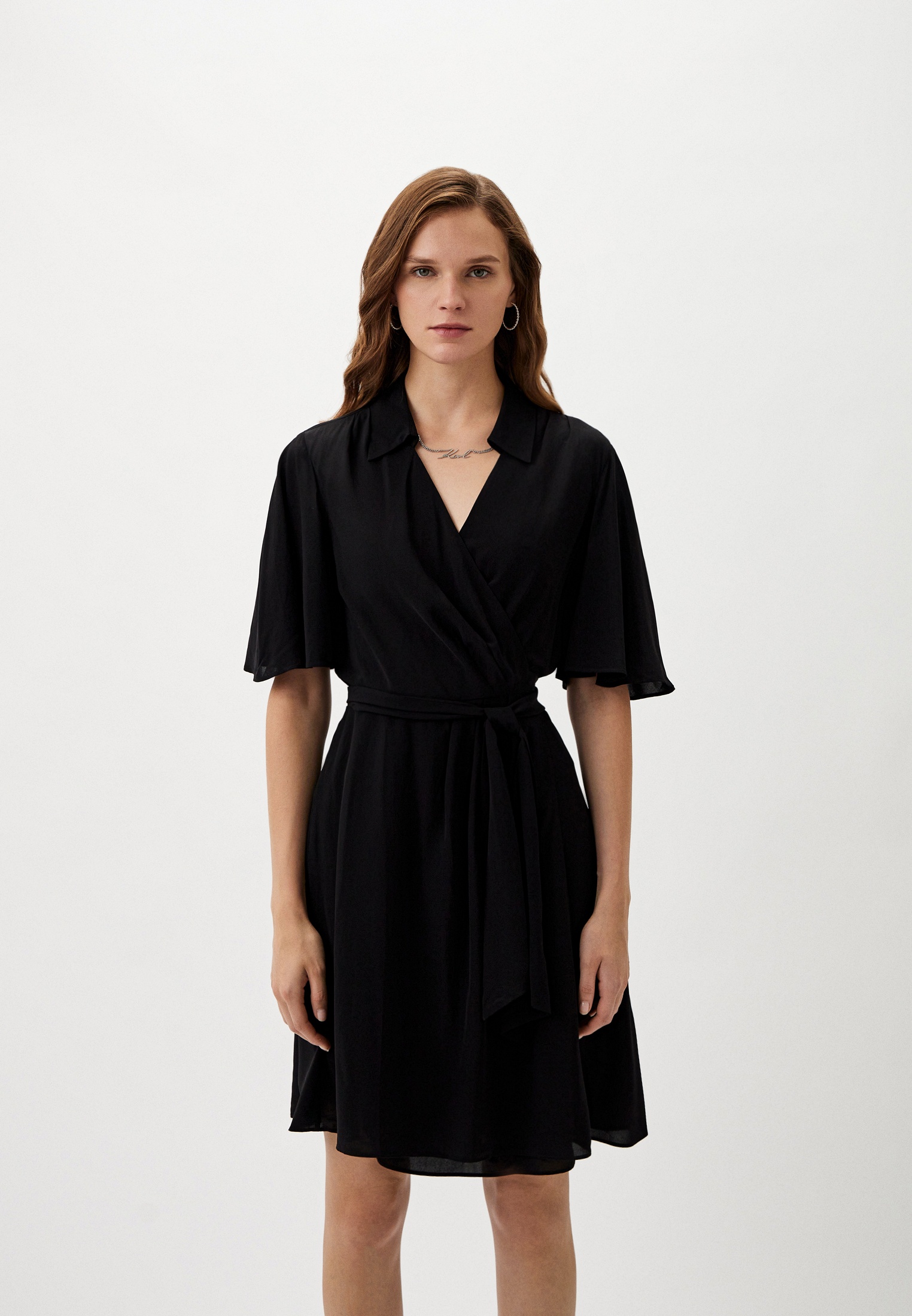 Платье Karl Lagerfeld Lamoda Exclusive, цвет: черный, MP002XW17JL7 ...