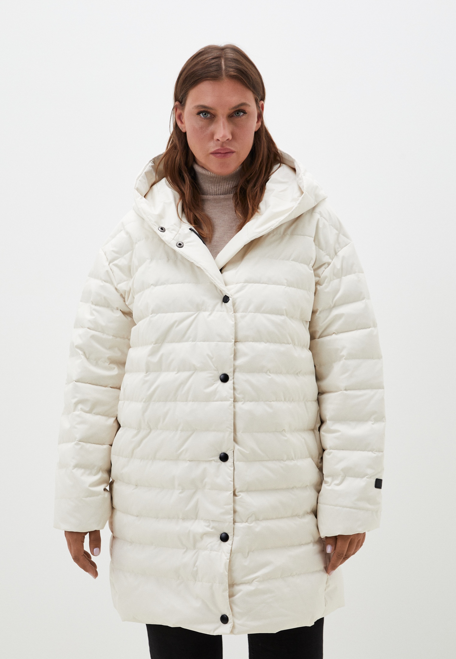 Пуховик Modress, цвет: бежевый, MP002XW17OCG — купить в интернет ...