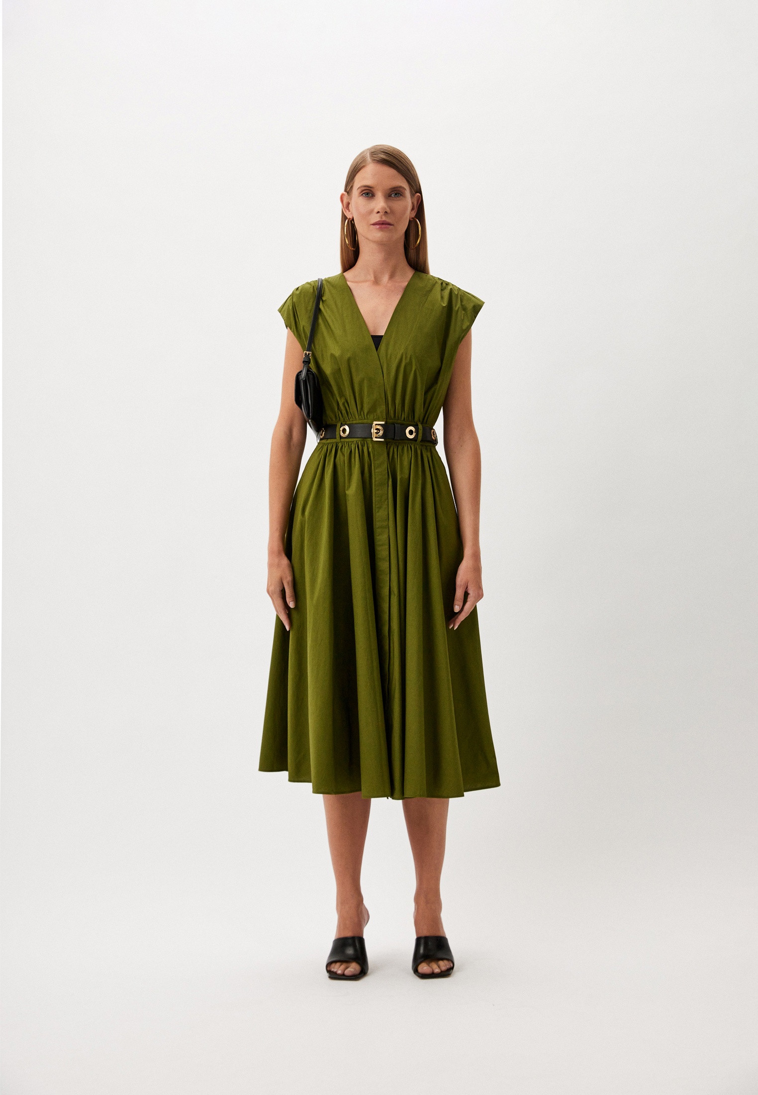 Платье Michael Michael Kors, цвет: зеленый, MP002XW17TRN — купить в ...