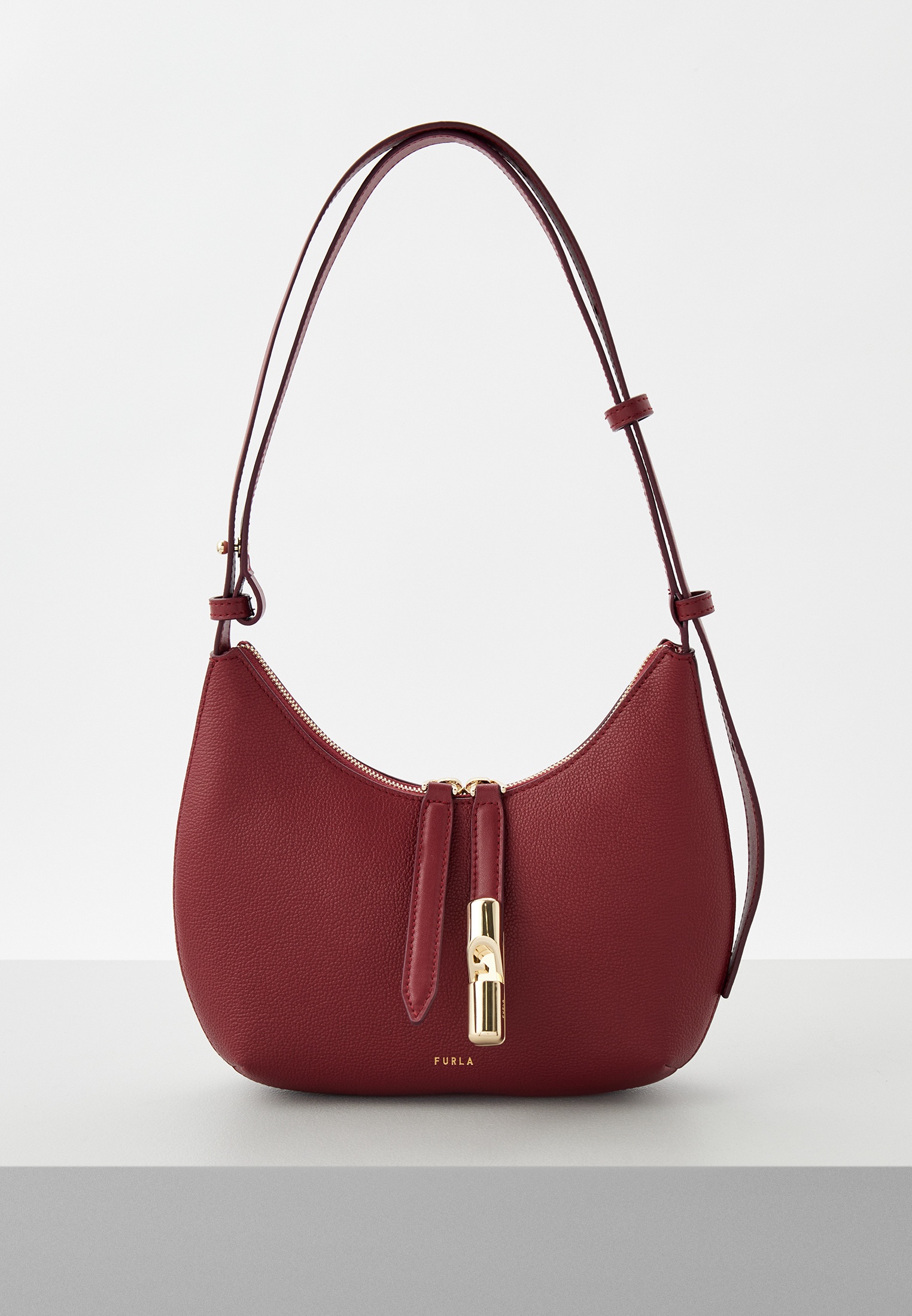 Сумка Furla FURLA GOCCIA S SHOULDER BAG, цвет: бордовый, MP002XW17ZGC ...