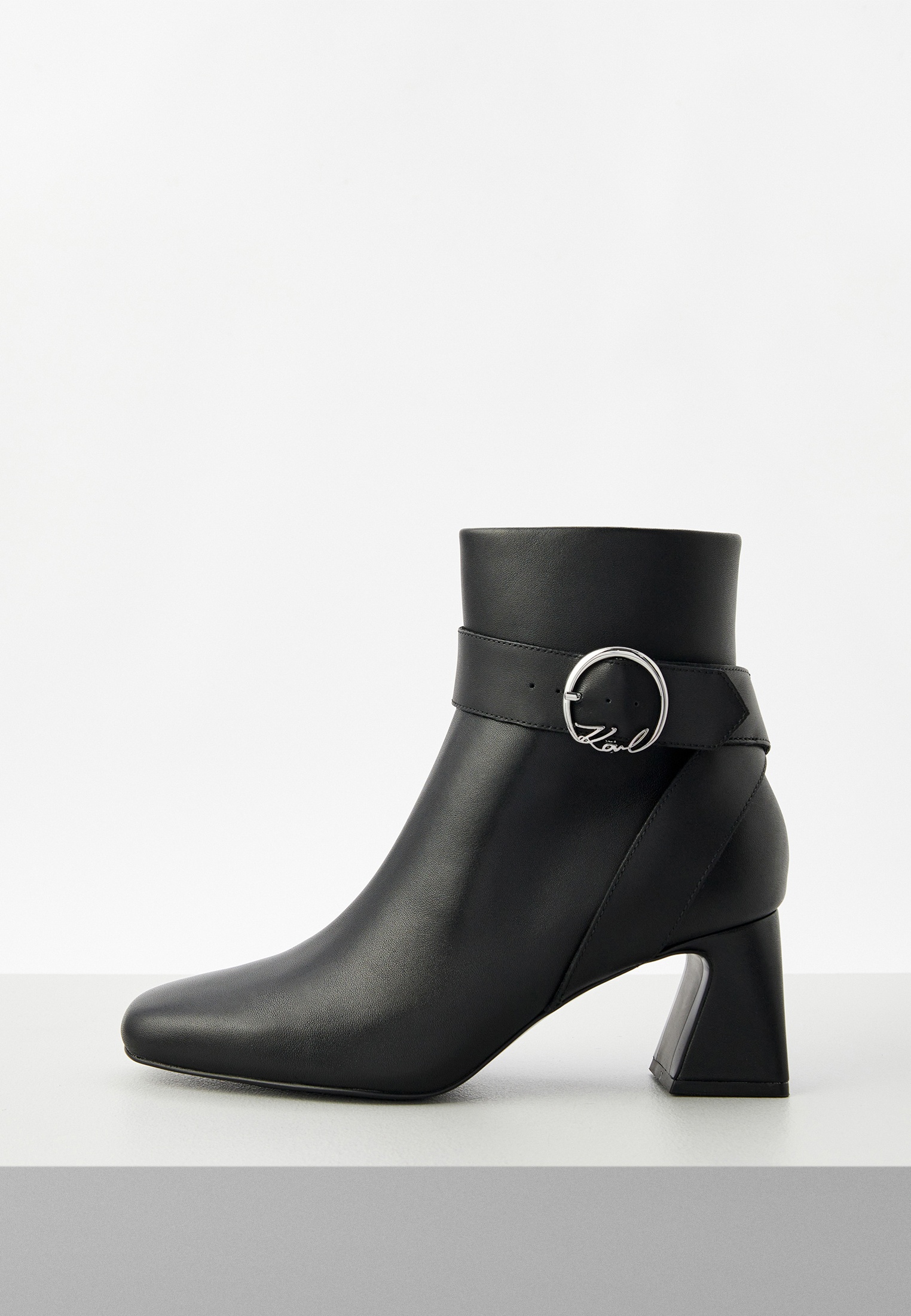 Ботильоны Karl Lagerfeld Lamoda Exclusive, цвет: черный, MP002XW18AJJ ...