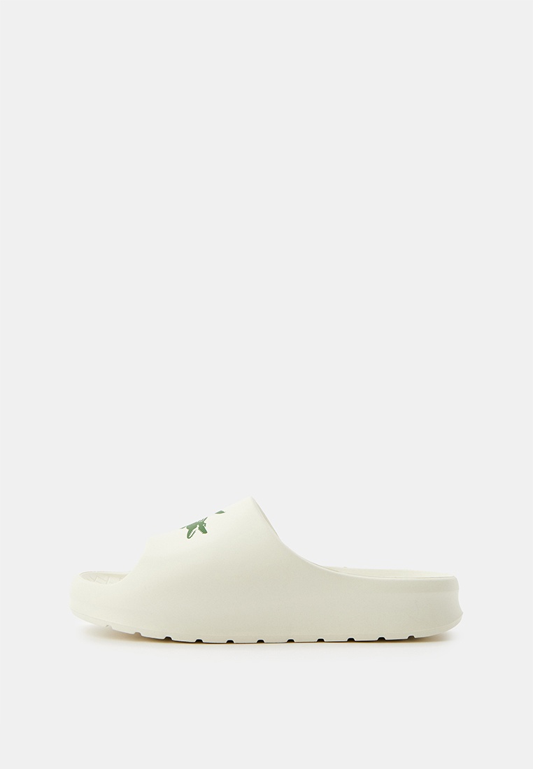 Сланцы Lacoste SERVE SLIDE 2.0, цвет: белый, MP002XW18B73 — купить в ...