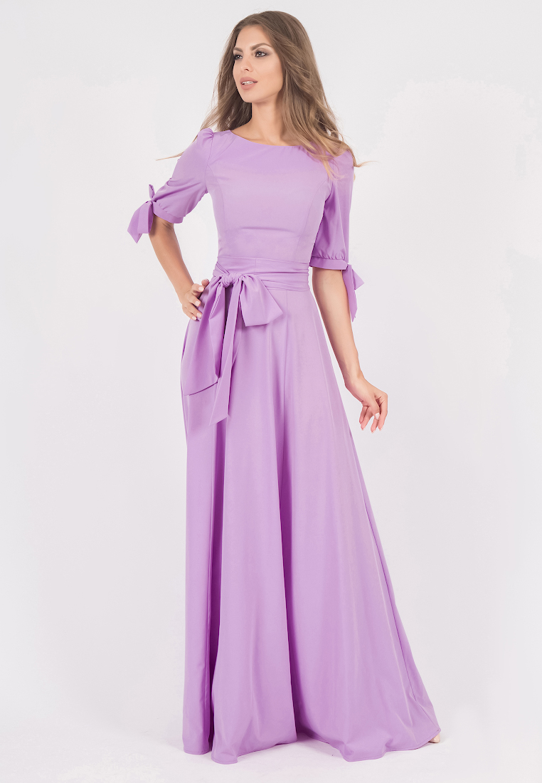 Длинные платья купить спб. Olivegrey платье Vitalia. Сиреневое вечернее платье. Фиолетовое платье вечернее. Сиреневое платье в пол.