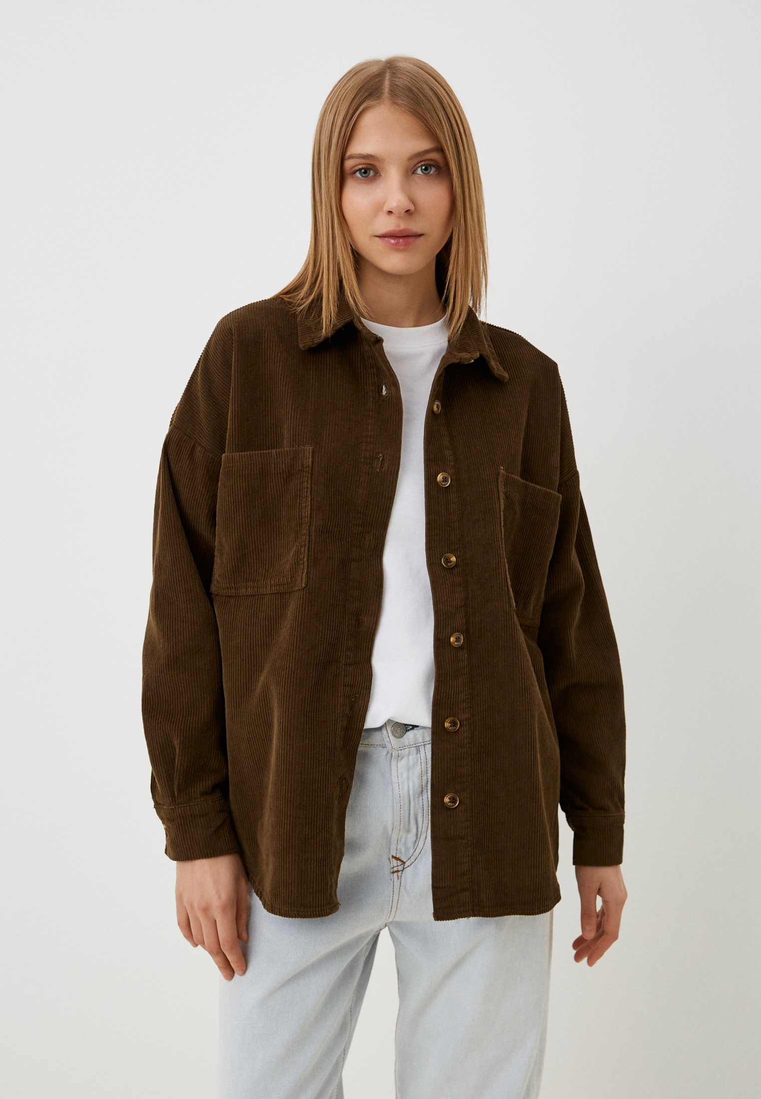 Рубашка Mossmore, цвет: коричневый, MP002XW19XXC — купить в интернет ...