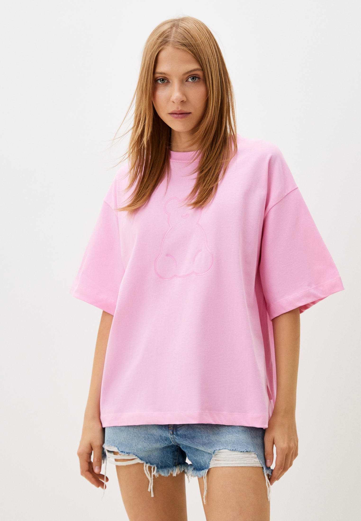 Футболка Mark Formelle, цвет: розовый, MP002XW1CA7R — купить в интернет ...