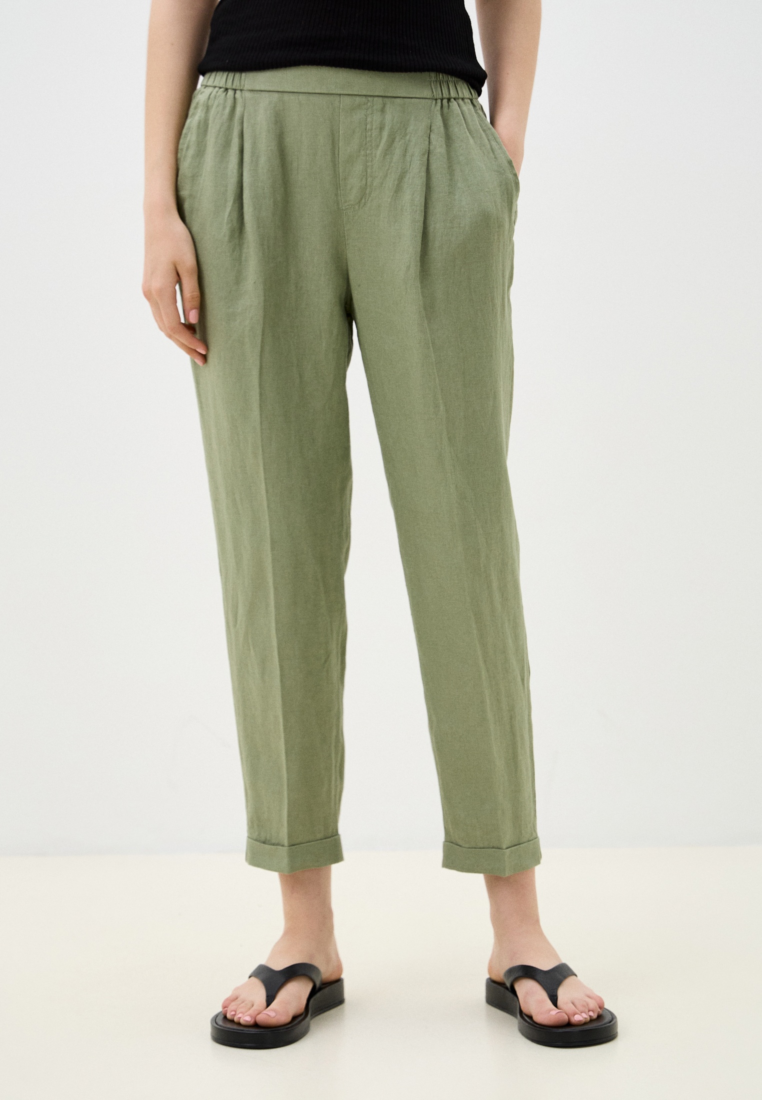 UnitedColorsofBenettonБрюкиEthnicFlowersLino