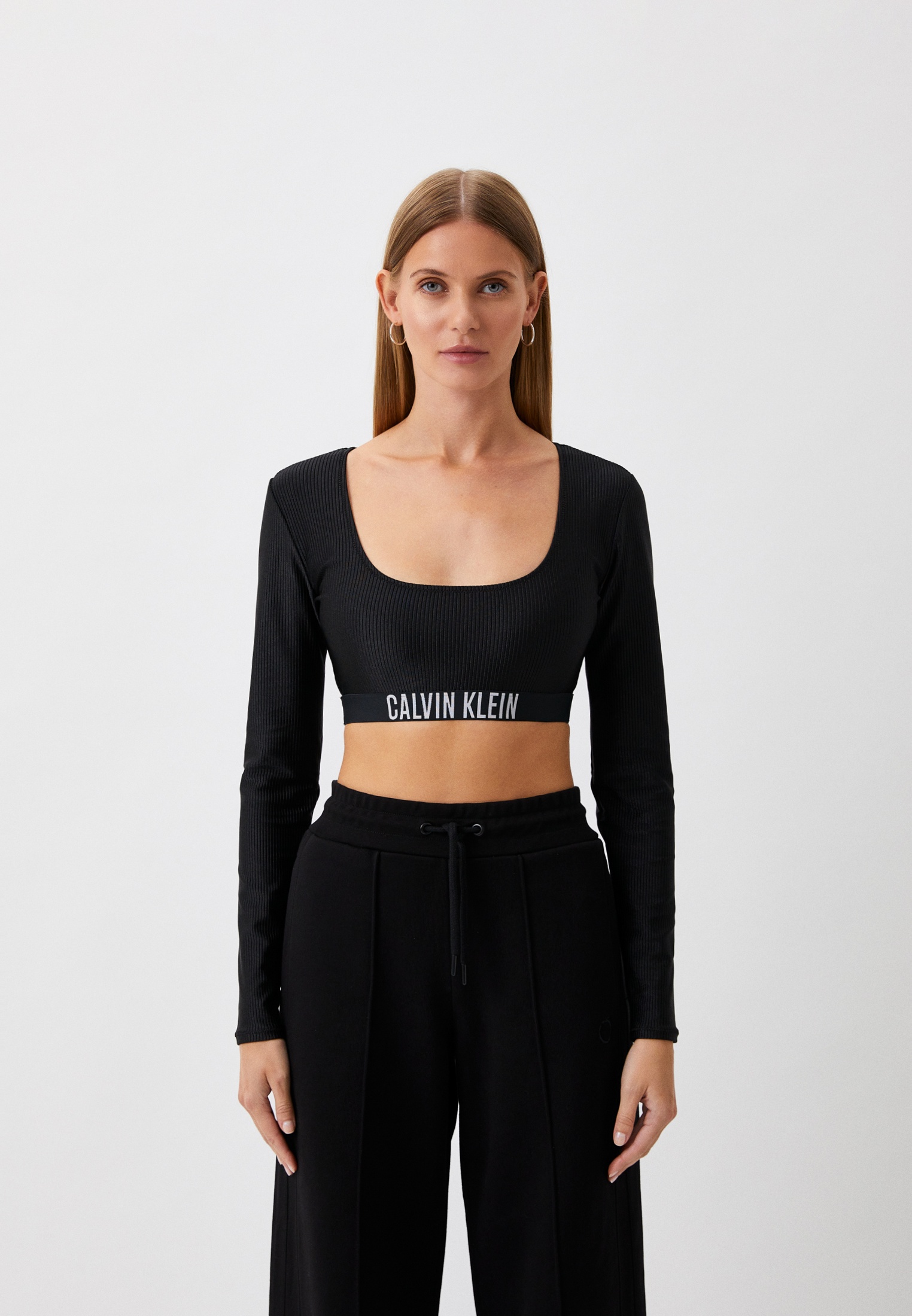 Топ Calvin Klein, цвет: черный, MP002XW1CDGR — купить в интернет ...