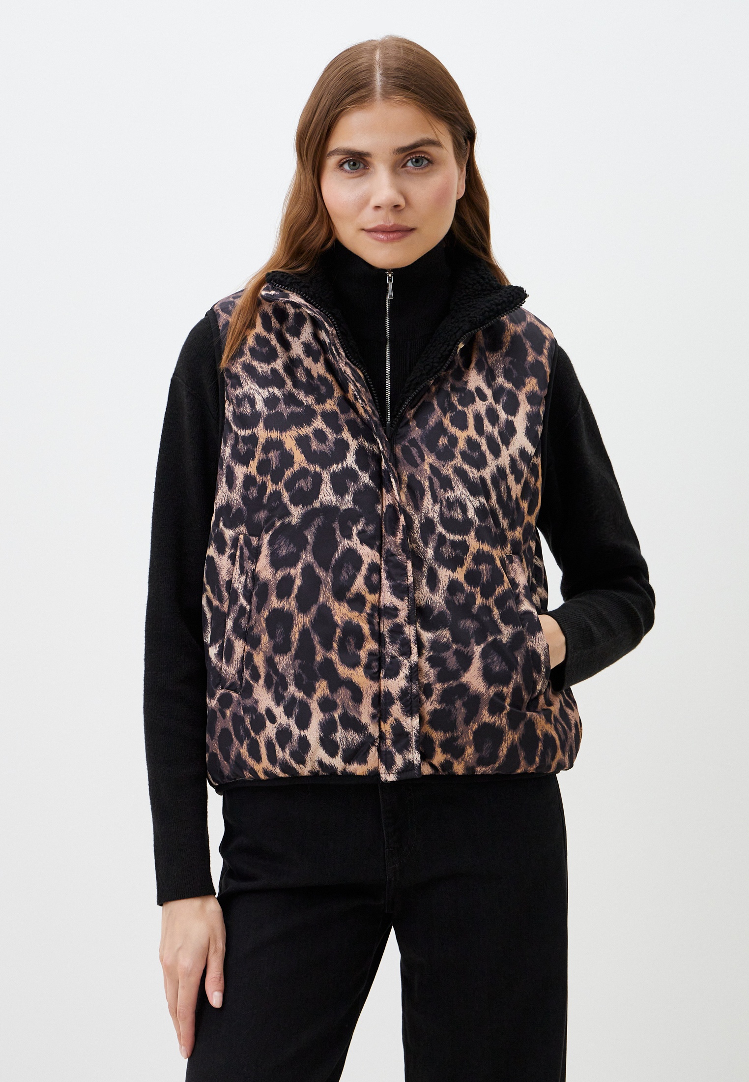 Жилет утепленный Befree Young Casual, цвет: бежевый, MP002XW1CDQQ ...