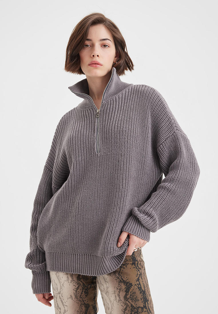 Свитер Kivi Clothing, цвет: серый, MP002XW1CF0O — купить в интернет ...