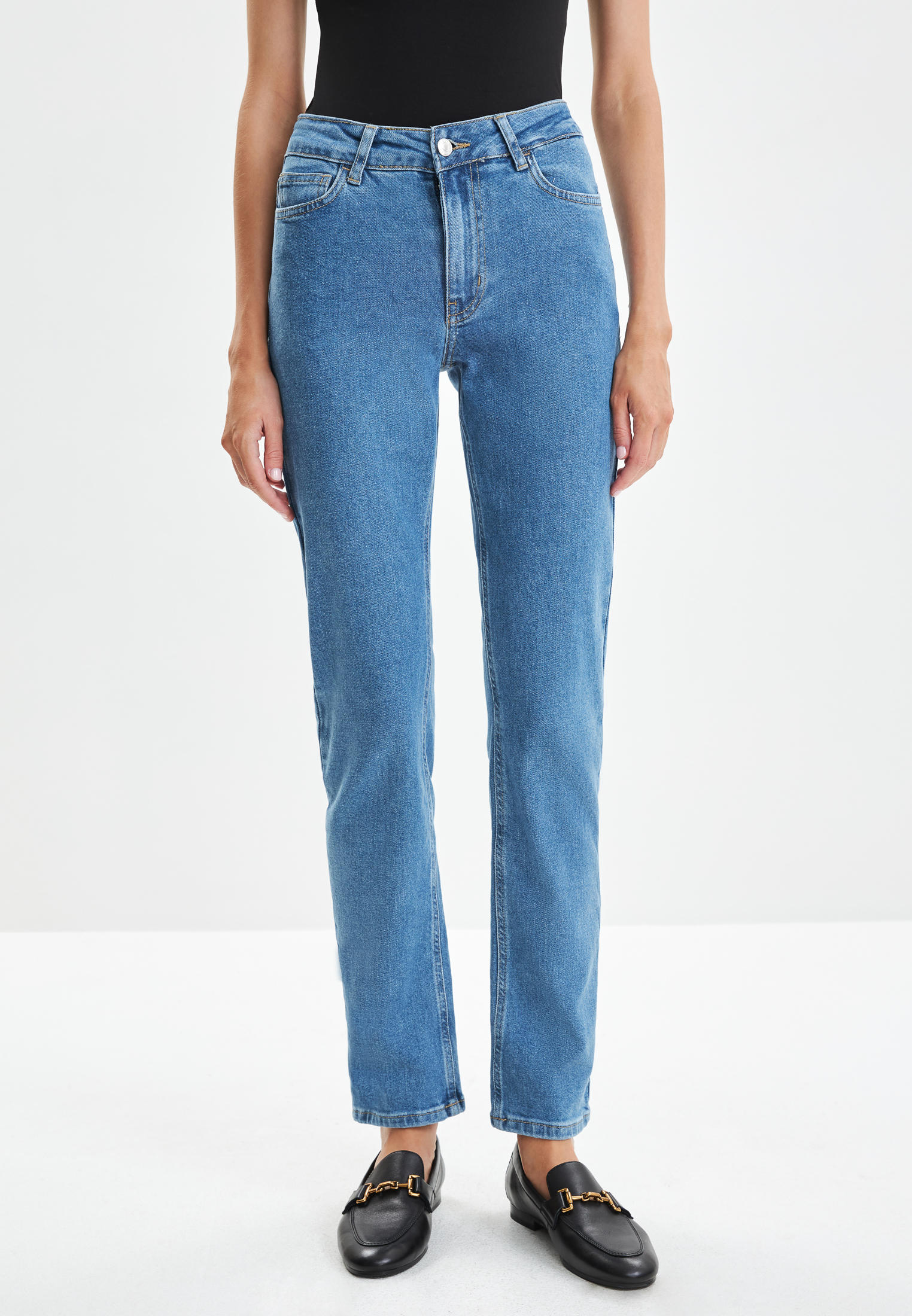 Джинсы Zarina slim fit, цвет: синий, MP002XW1CJMD — купить в интернет ...