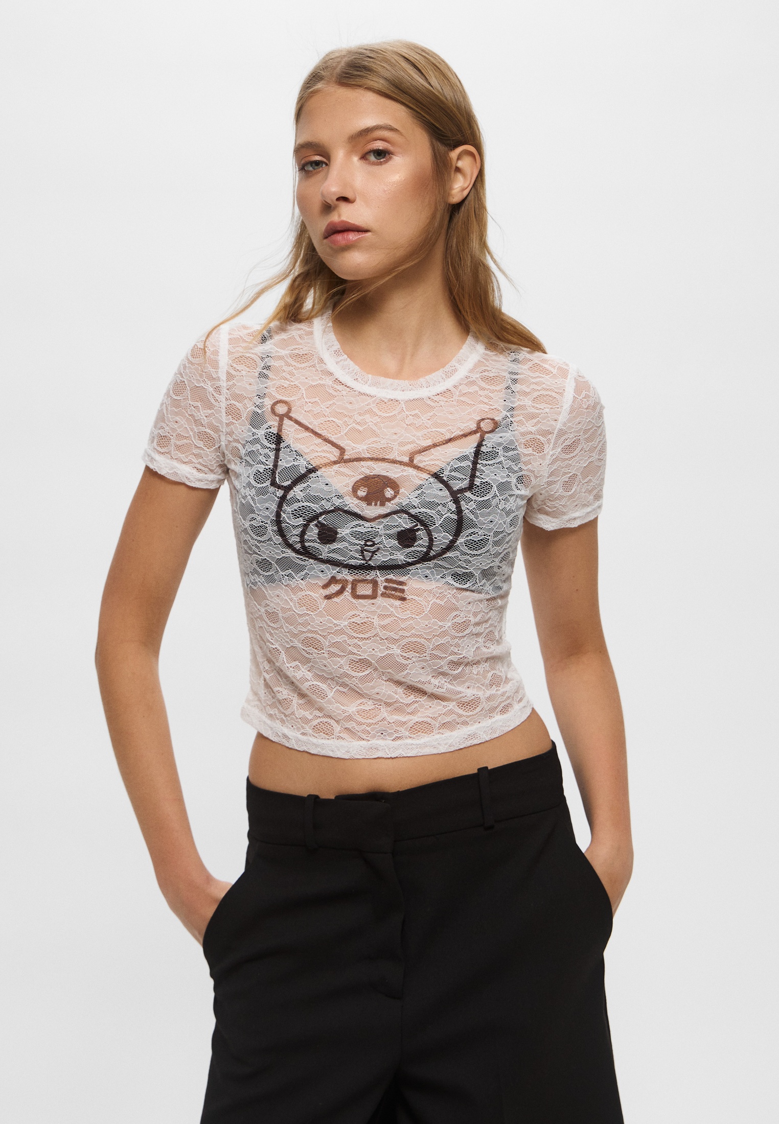 Футболка Befree Co-Create:Hello, Kitty, цвет: белый, MP002XW1FKUX ...