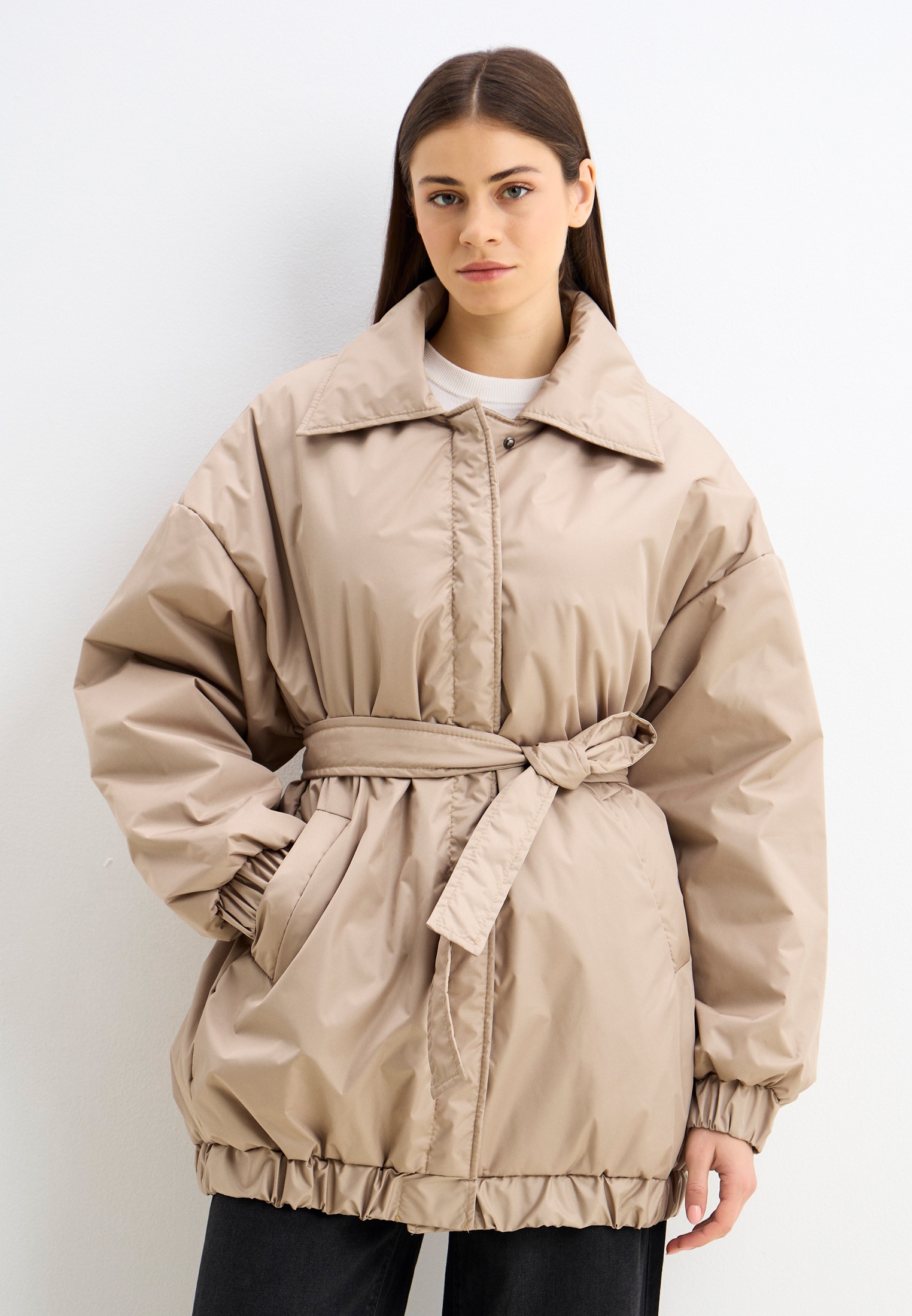 Бомбер Vladislava Shop, цвет: бежевый, MP002XW1JY0A — купить в интернет ...